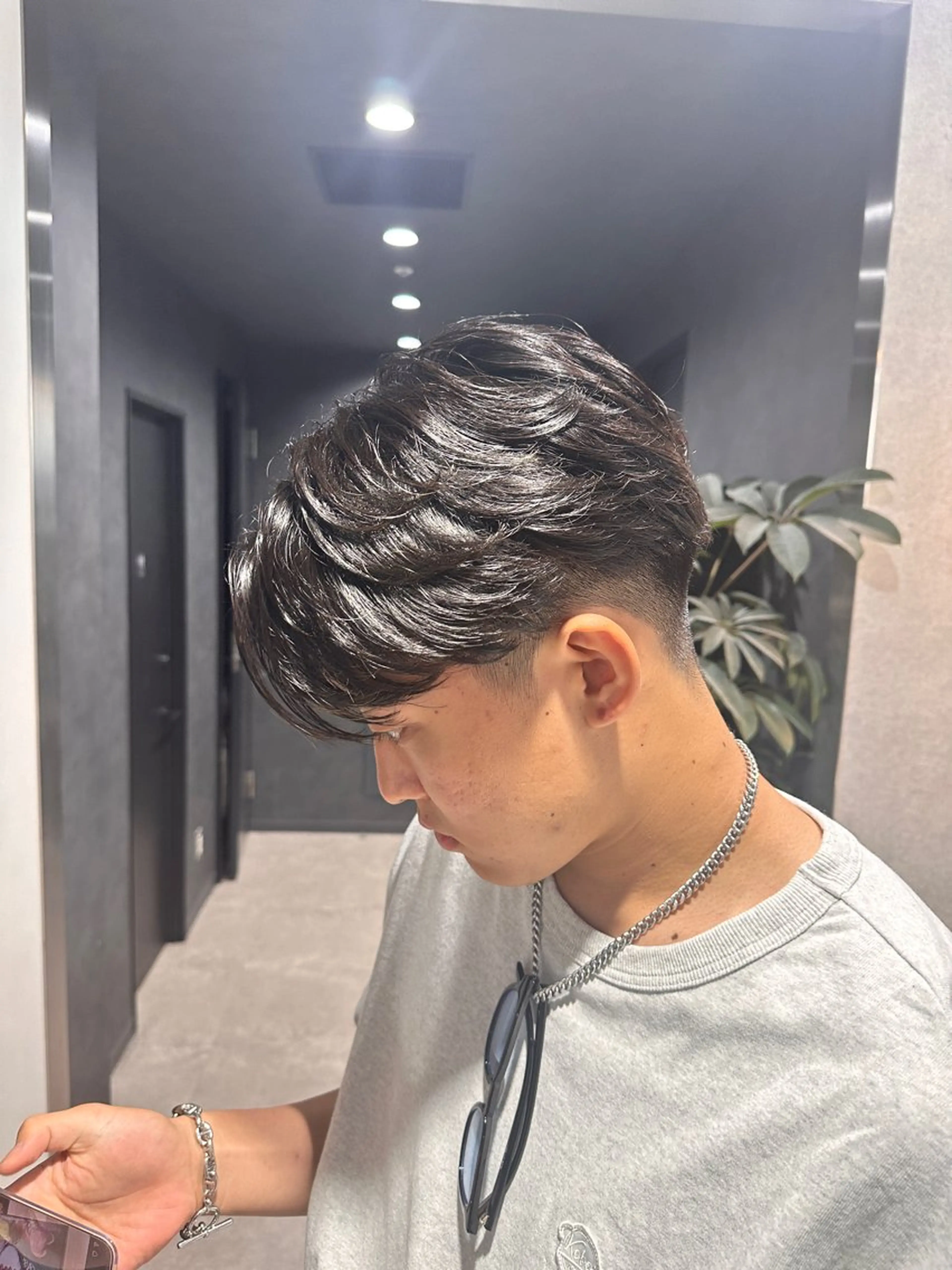 ショート パーマ メンズ 【メンズサロン】 BLUCK 横浜のヘアスタイル