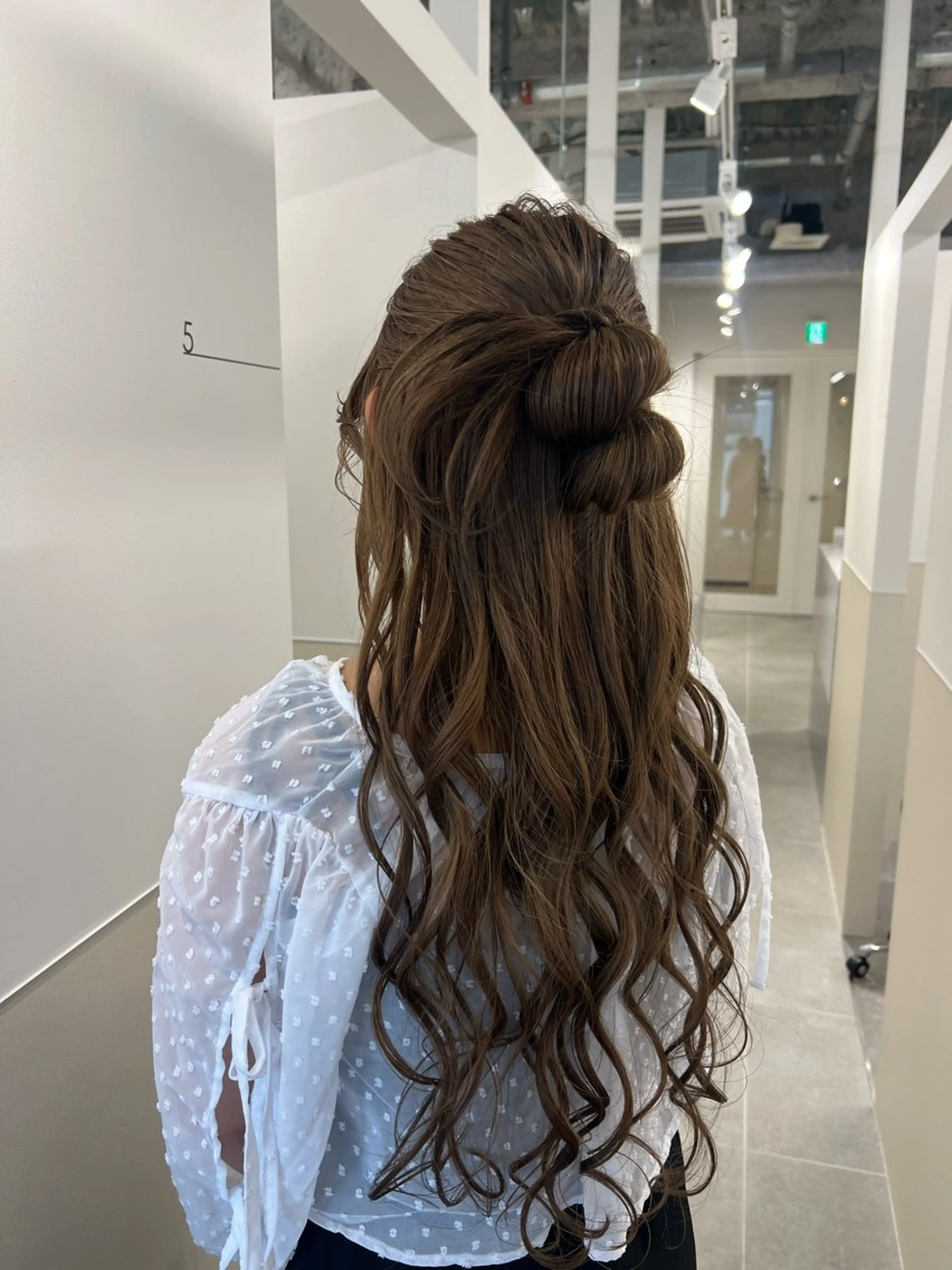 ロング ヘアアレンジ ハーフアップ ヘアセット 🌷川崎/ボブ/ アレンジ/コトネ🌷のその他イメージ