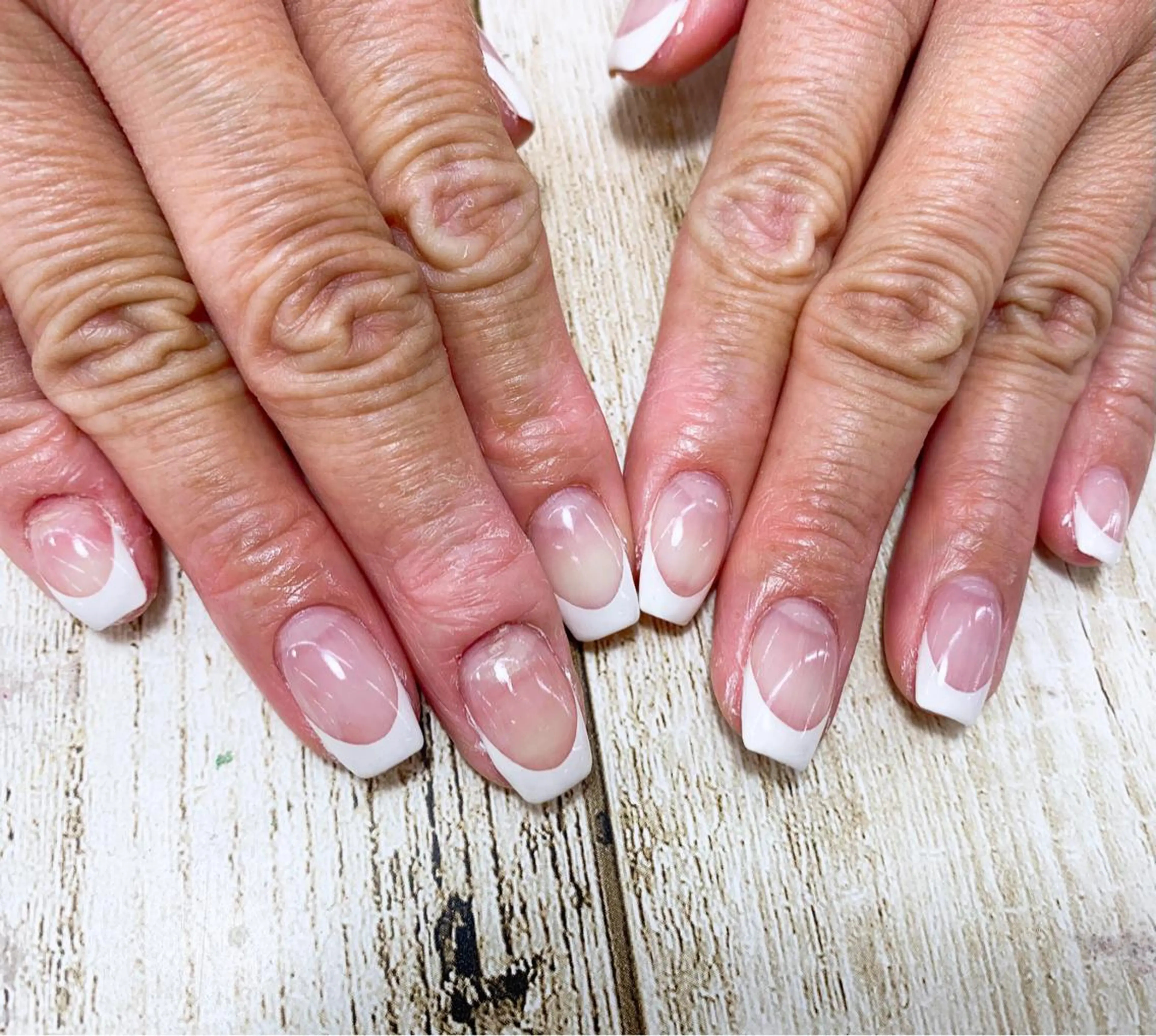 ネイル スクエアネイル ハンドネイル ⭐︎休業中の練習⭐︎ JNA認定講師髙橋のネイルデザイン