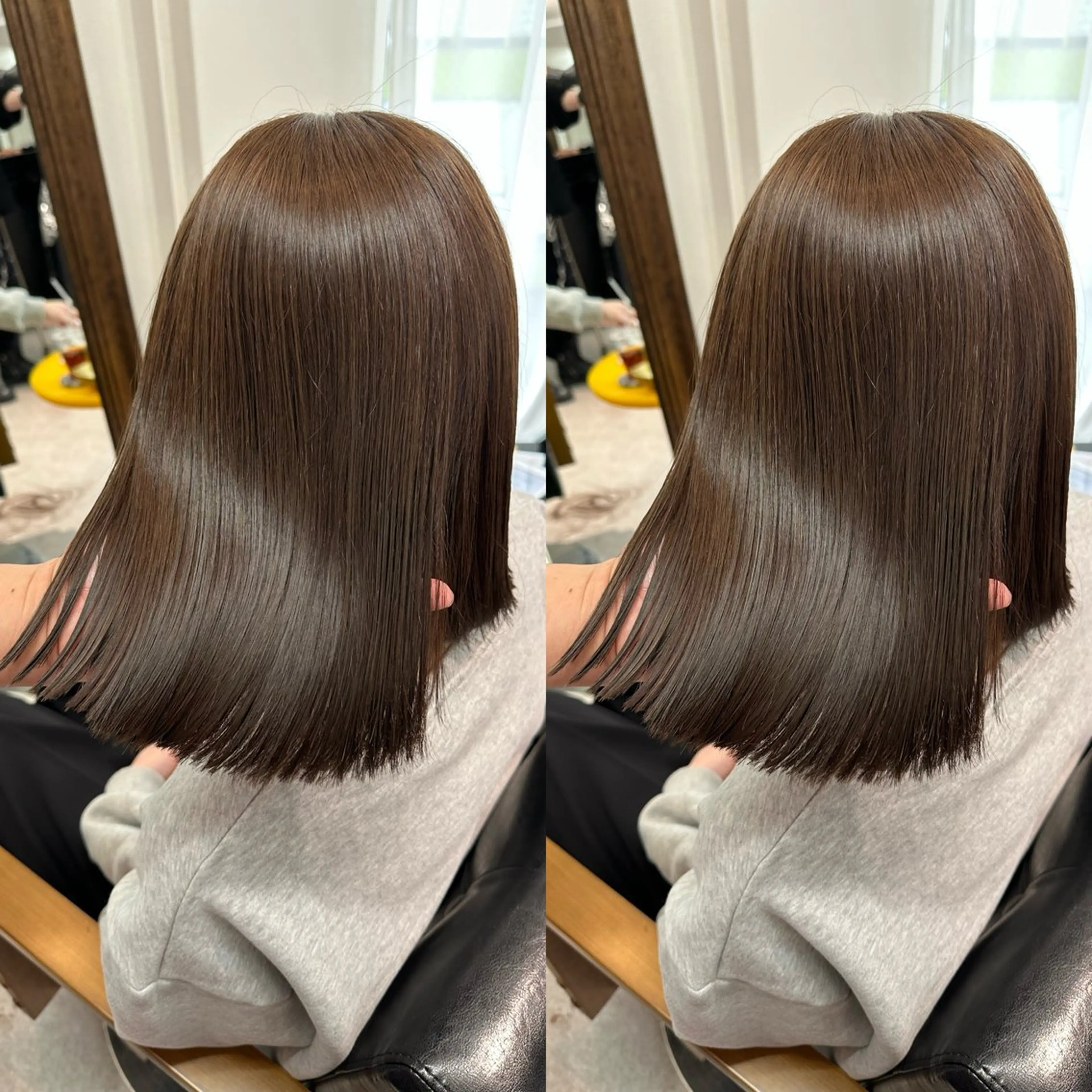 カラー 透明感カラー グレージュ ヘアカラー slit kokoroのヘアスタイル