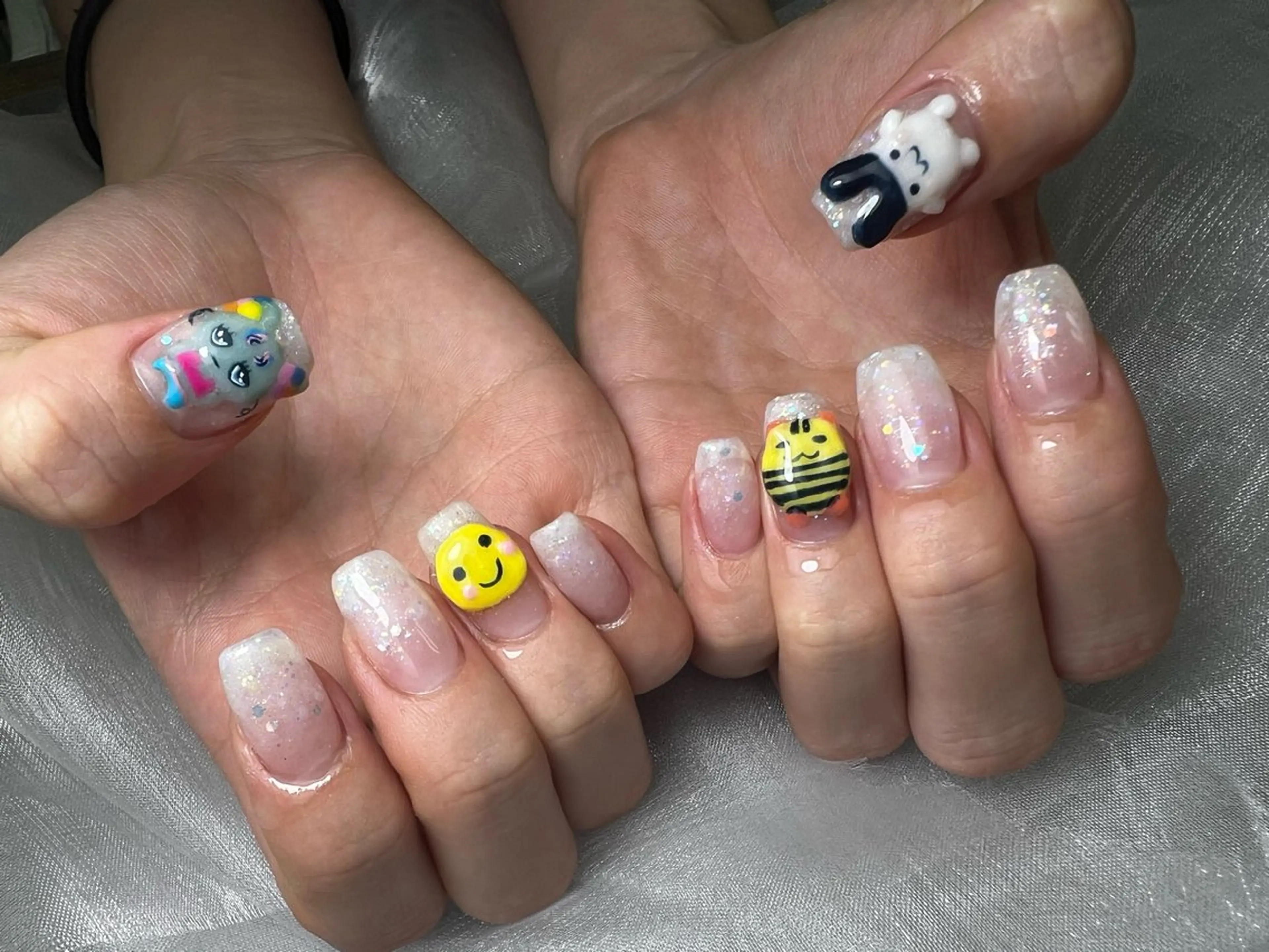 ネイル ハンドネイル フットネイル Mana‪ ‪·͜· ❤︎‬のネイルデザイン