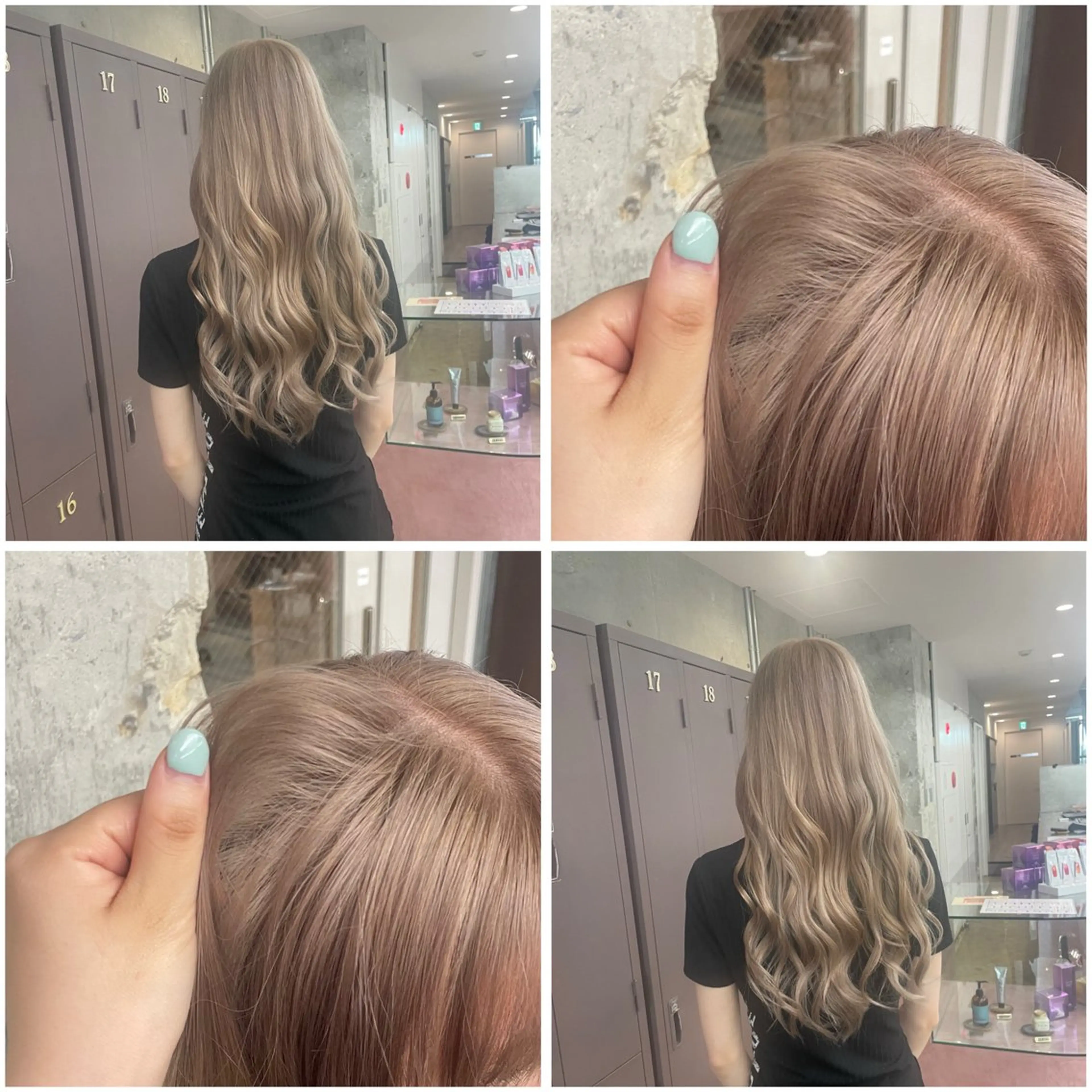 ブリーチリッタチ＋全体カラーの写真