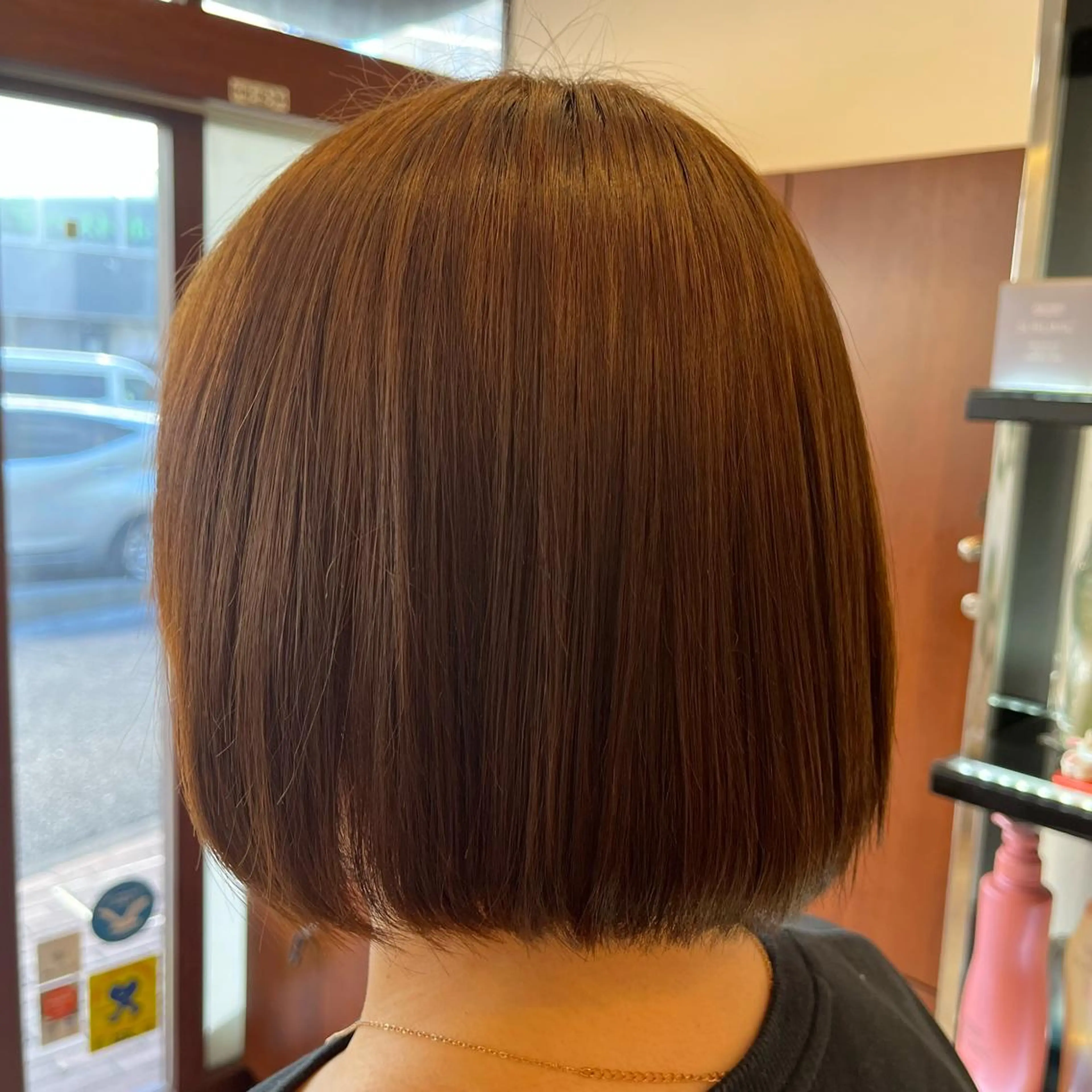 ミディアム 斉藤 凜のヘアスタイル