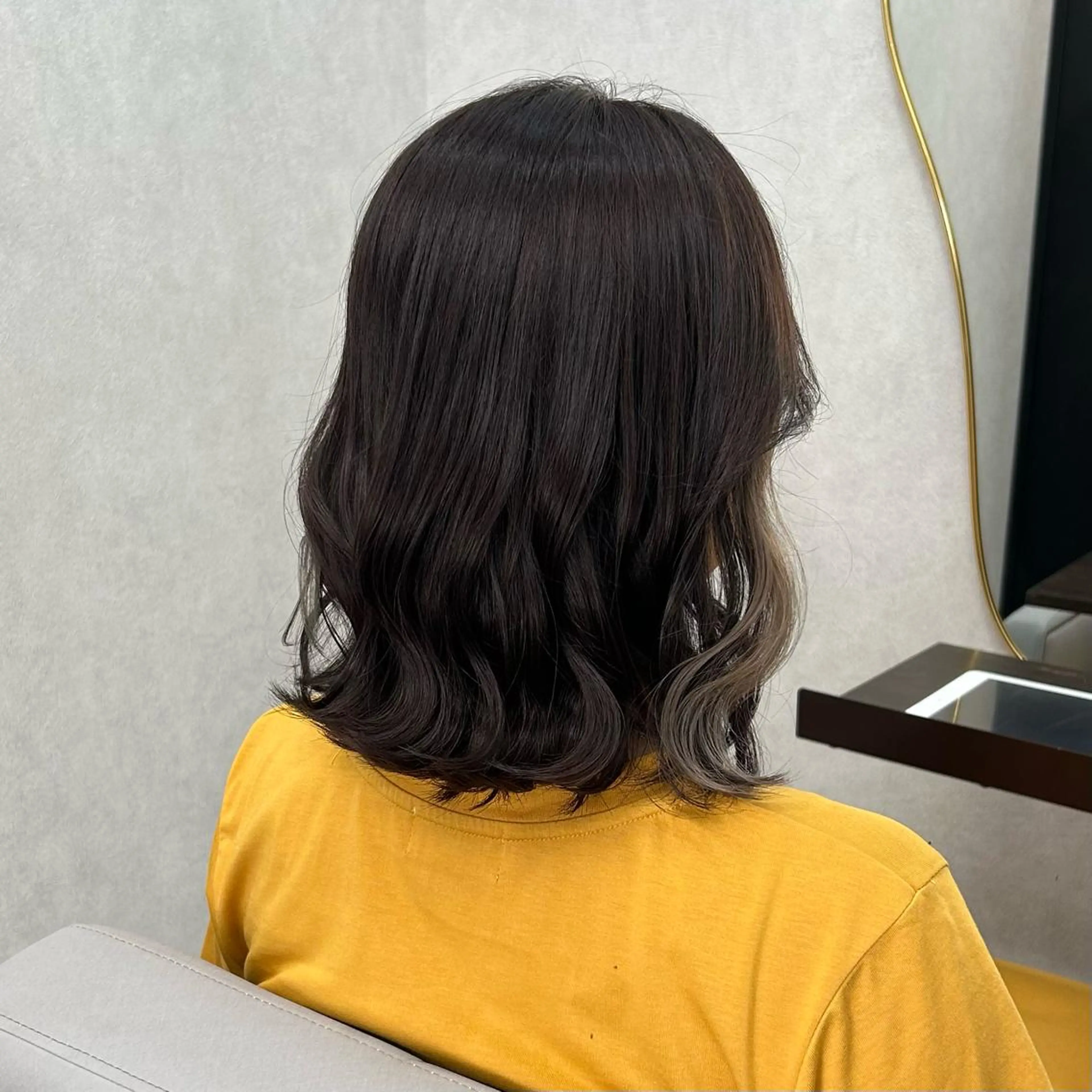 ミディアム カラー sita stylist　あみのヘアスタイル