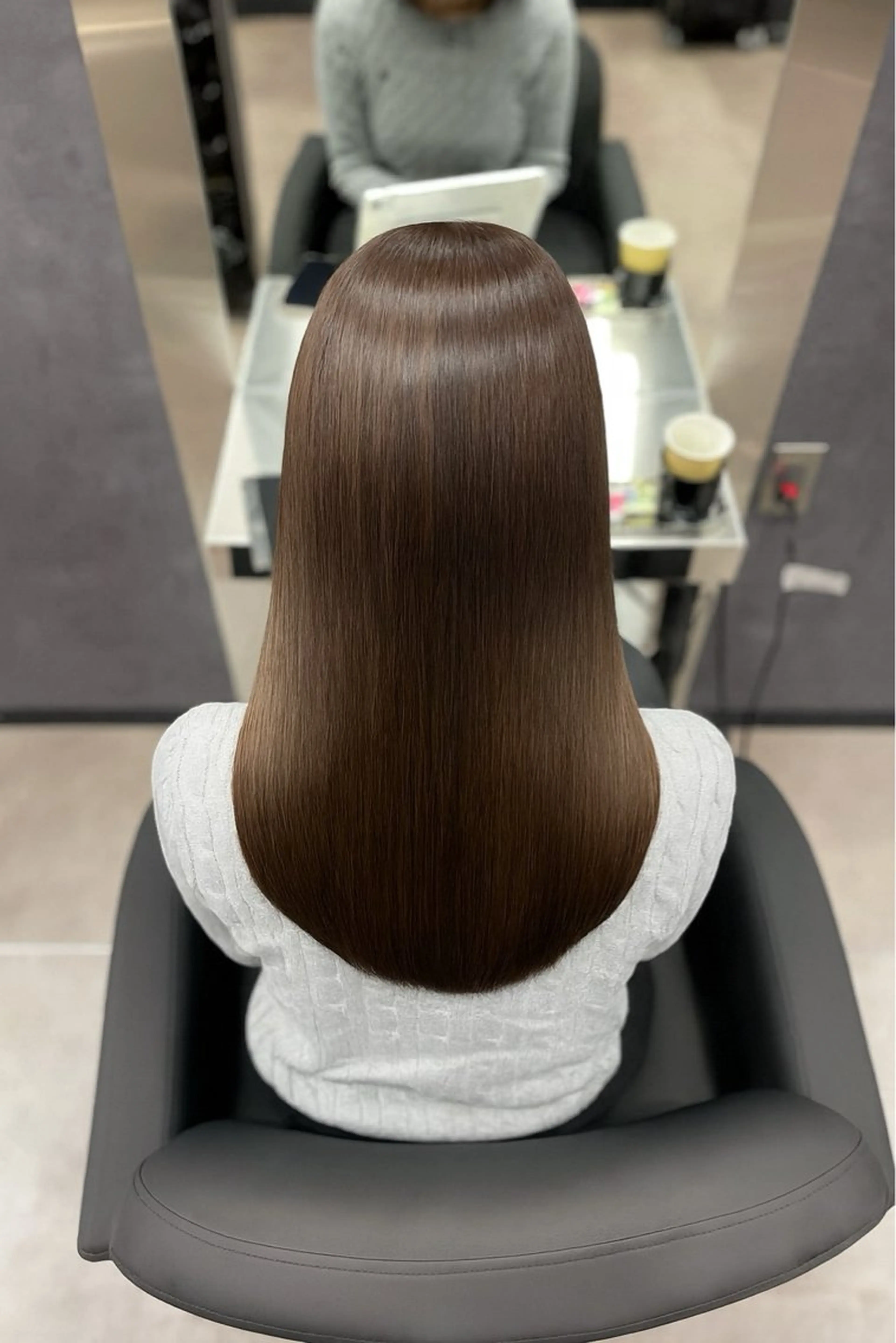 ロング カット 縮毛矯正 トリートメント CYNTHIADUE 店長｜ IRISUのヘアスタイル