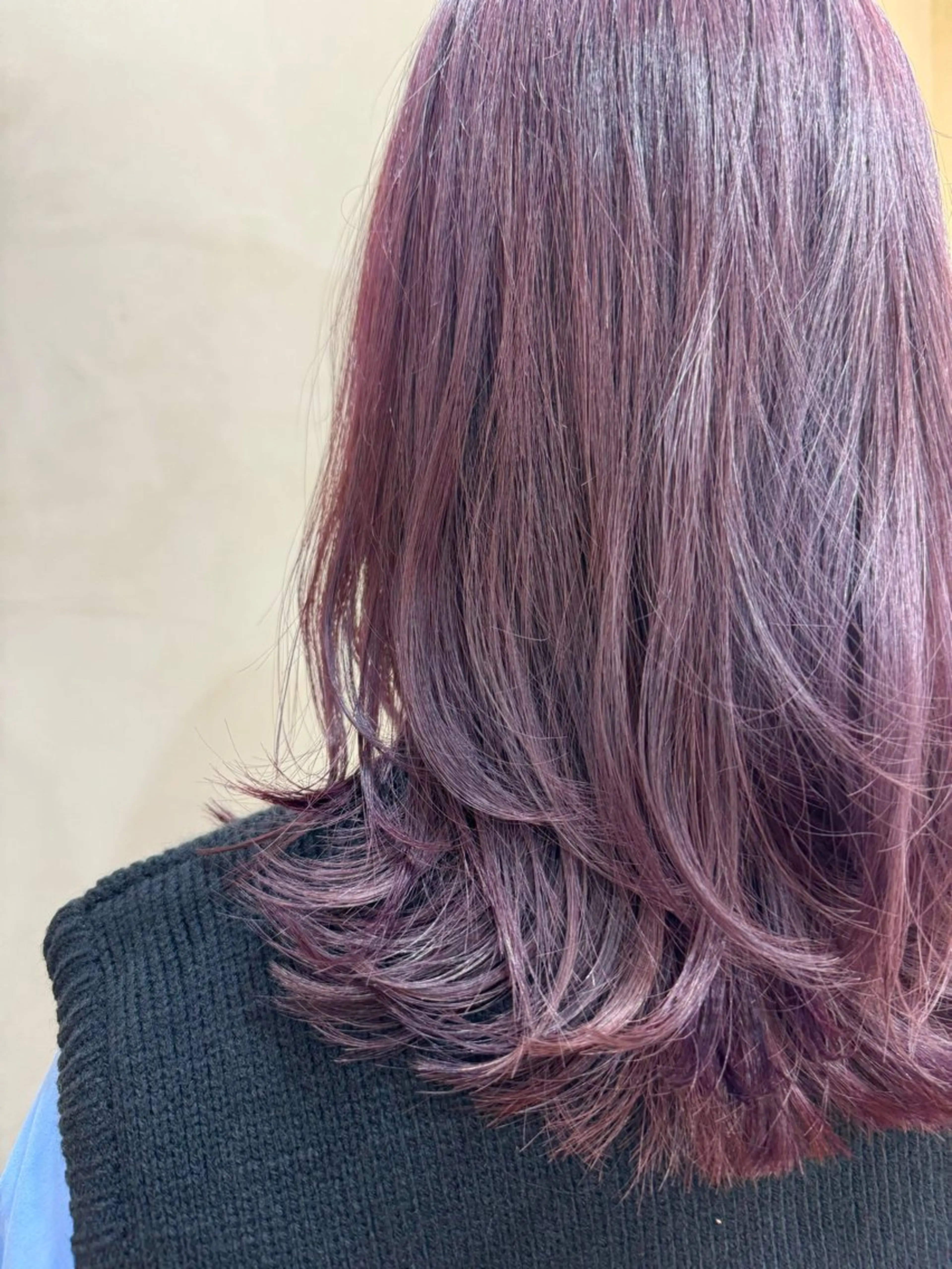 セミロング カラー カット ヘアカラー トリートメント 矢場町/ダブルカラー /レイヤー/アリサのヘアスタイル