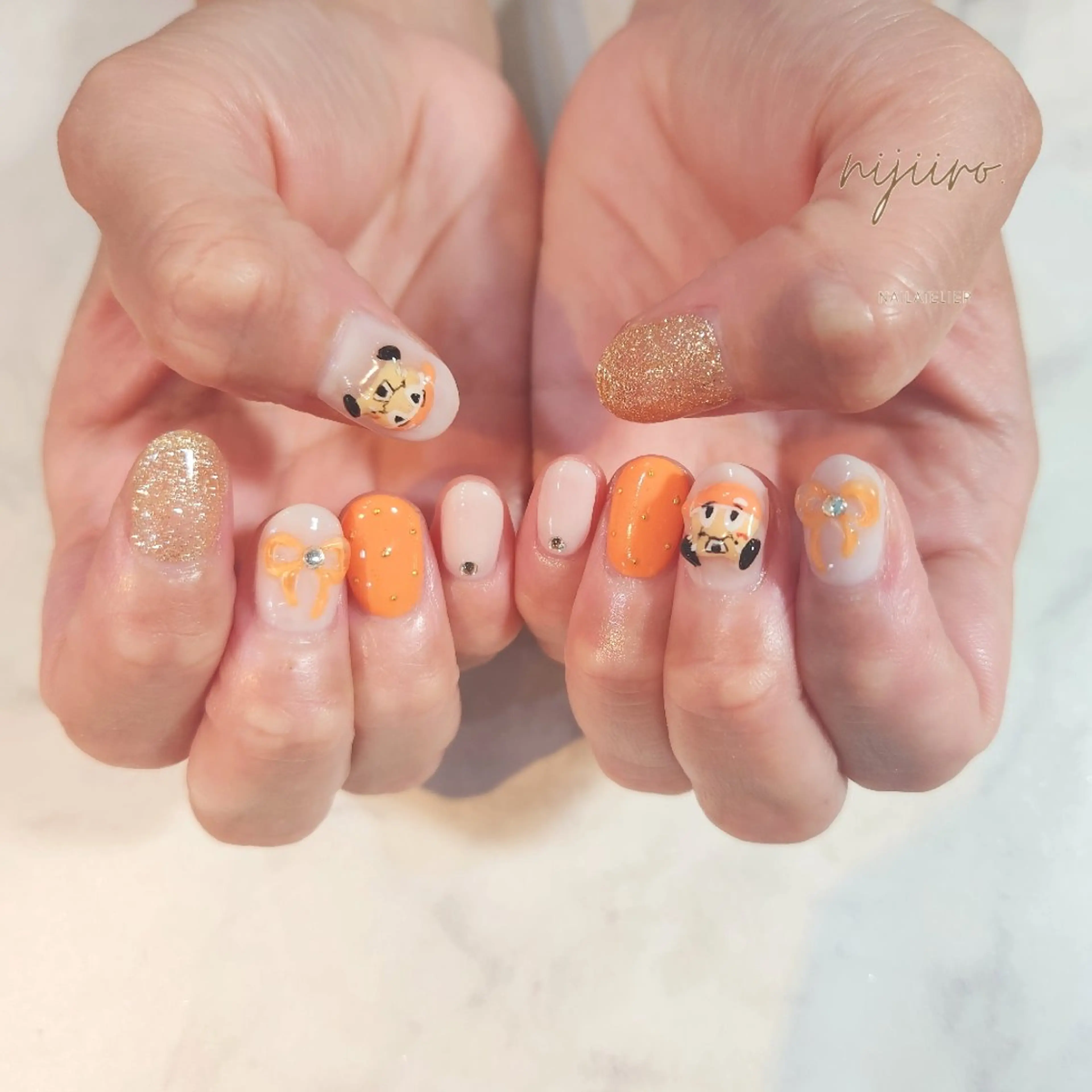 ネイル ハンドネイル nijiiro🌈 サトウのネイルデザイン