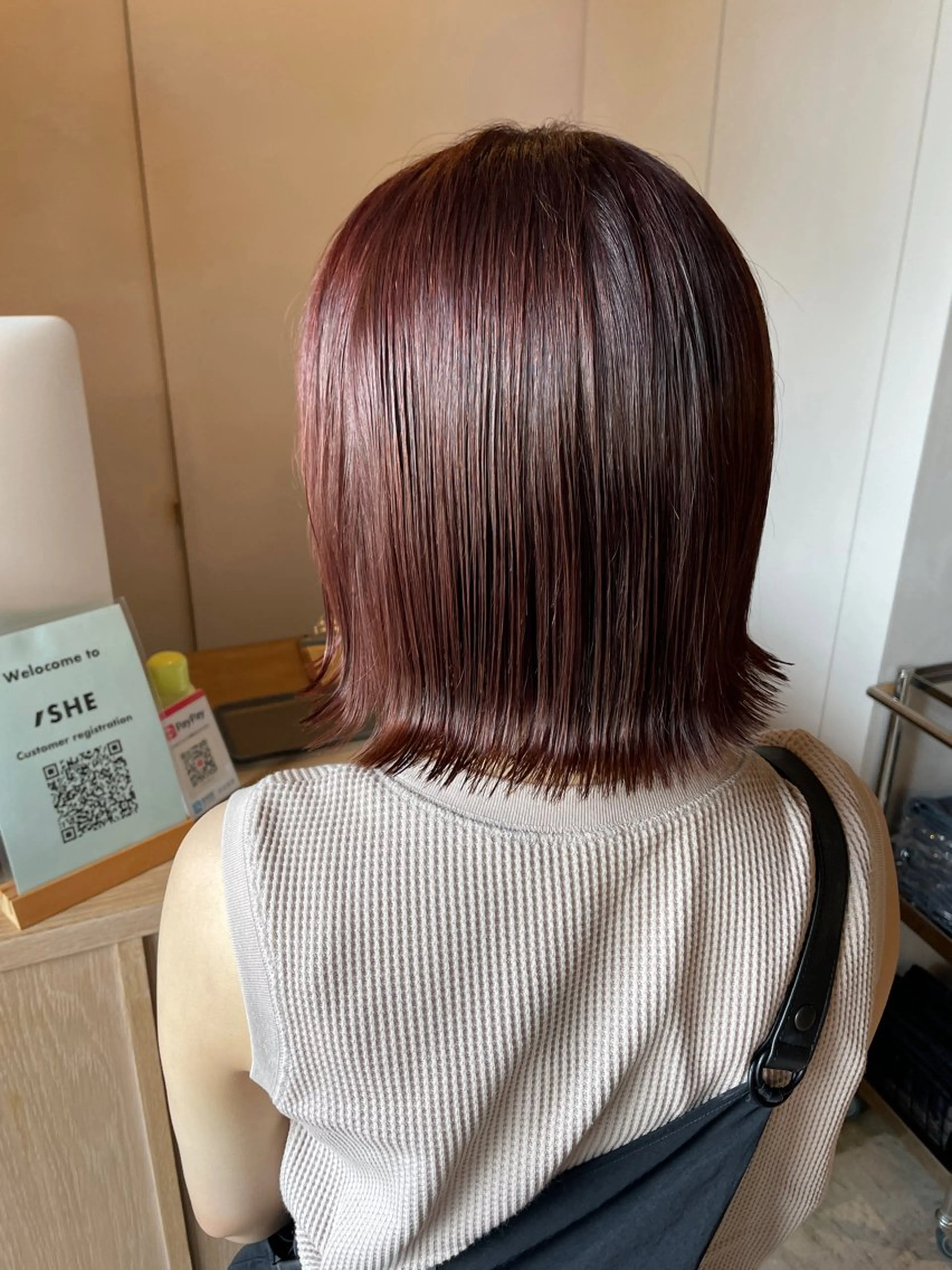 ショート 韓国ボブ👩🇰🇷 小野絢未のヘアスタイル