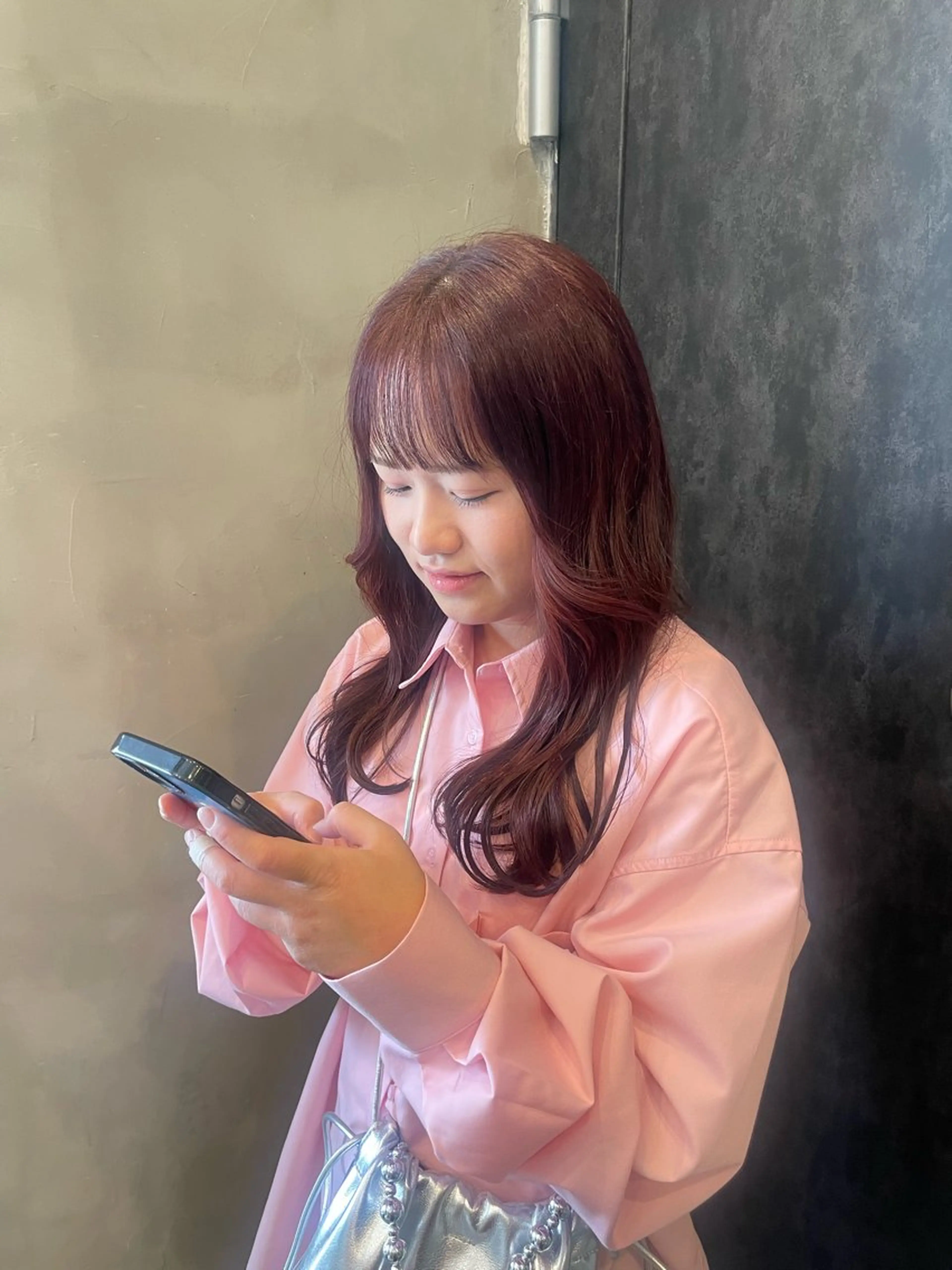 ロング カラー 髙杉 舞羽のヘアスタイル