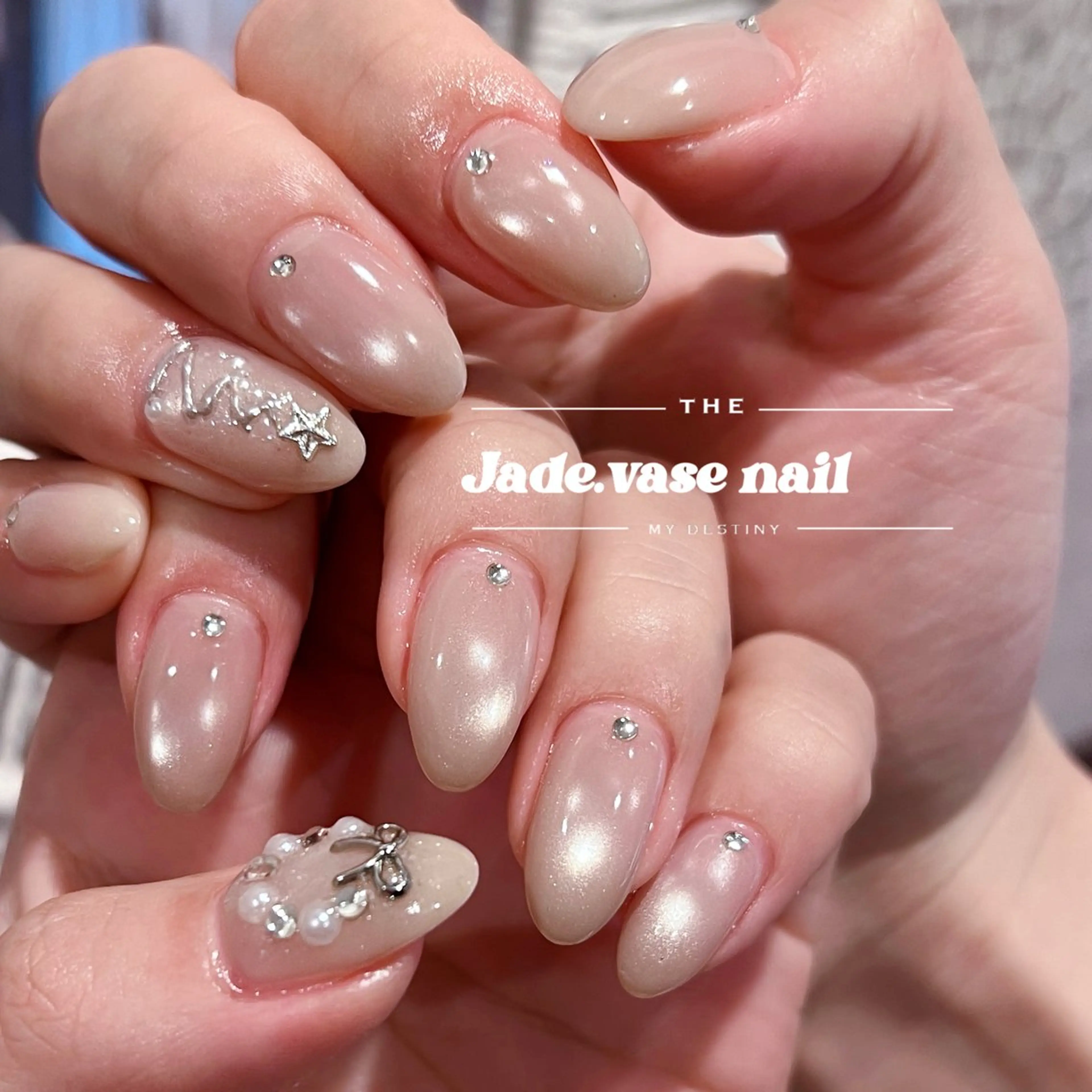 ネイル ハンドネイル ハンドケア ✰Jade.vase 银座のネイルデザイン