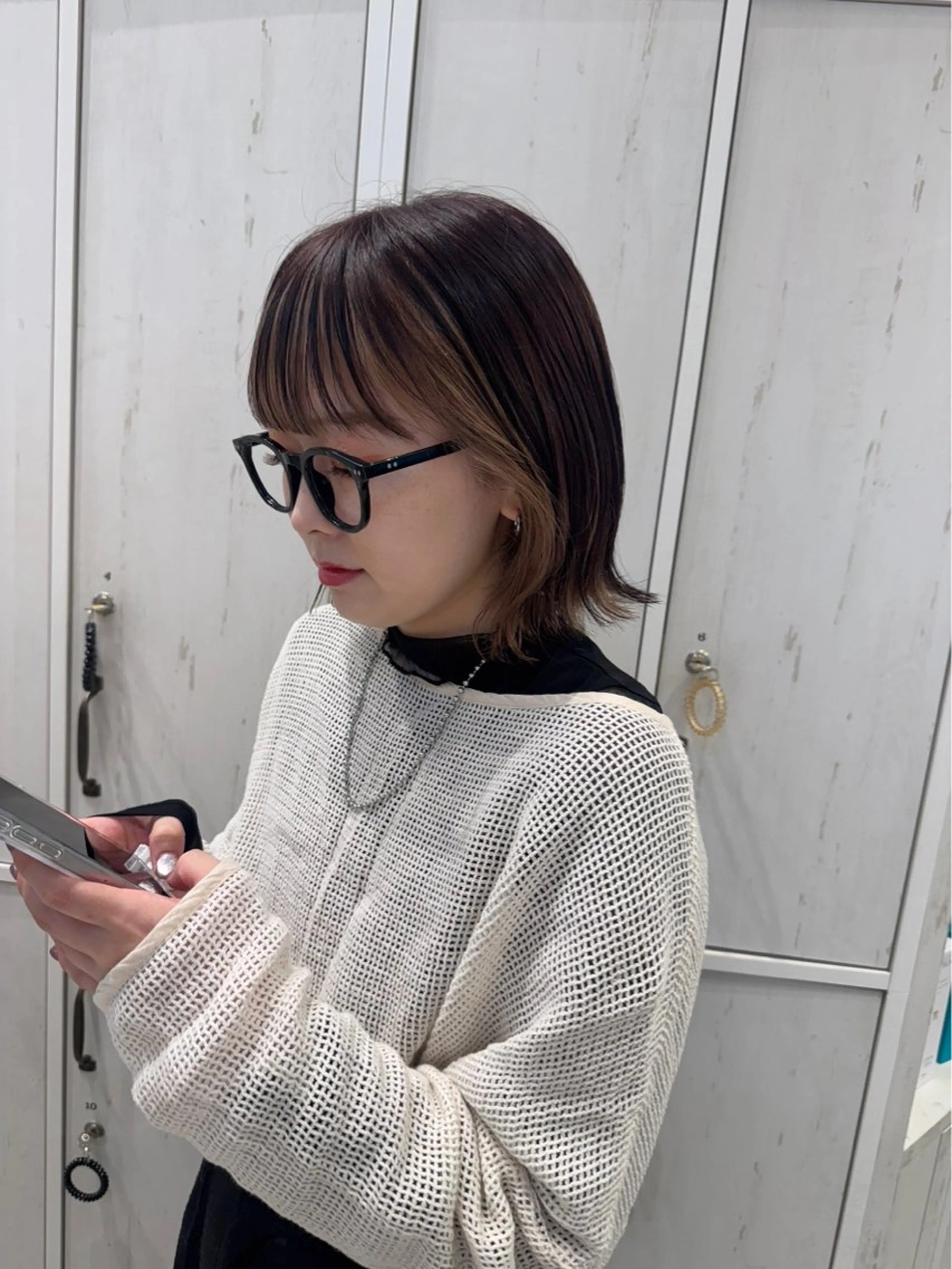 カラー ブリーチ 太田 千尋のヘアスタイル