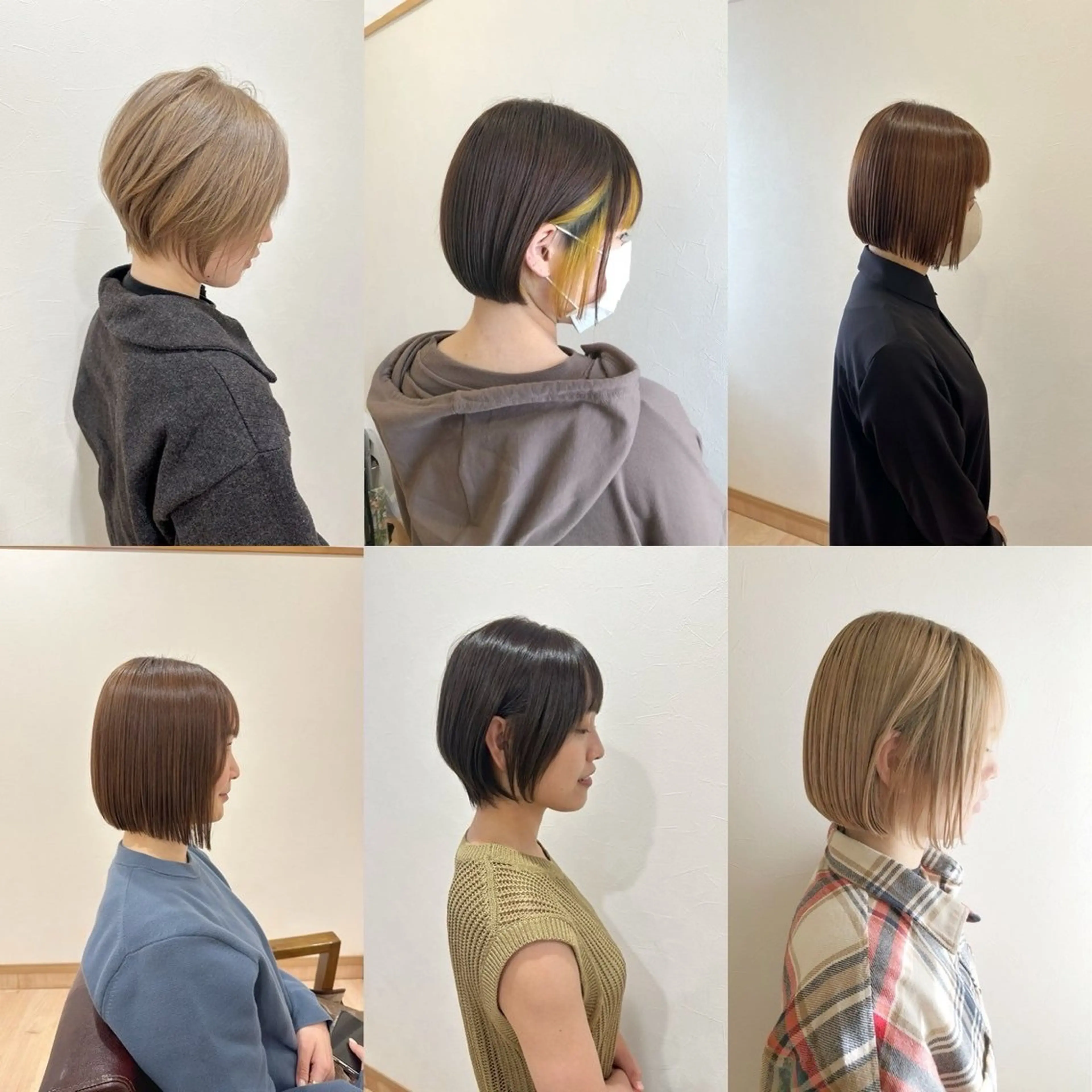 ショート カラー ヘアカラー 高橋 優実のヘアスタイル