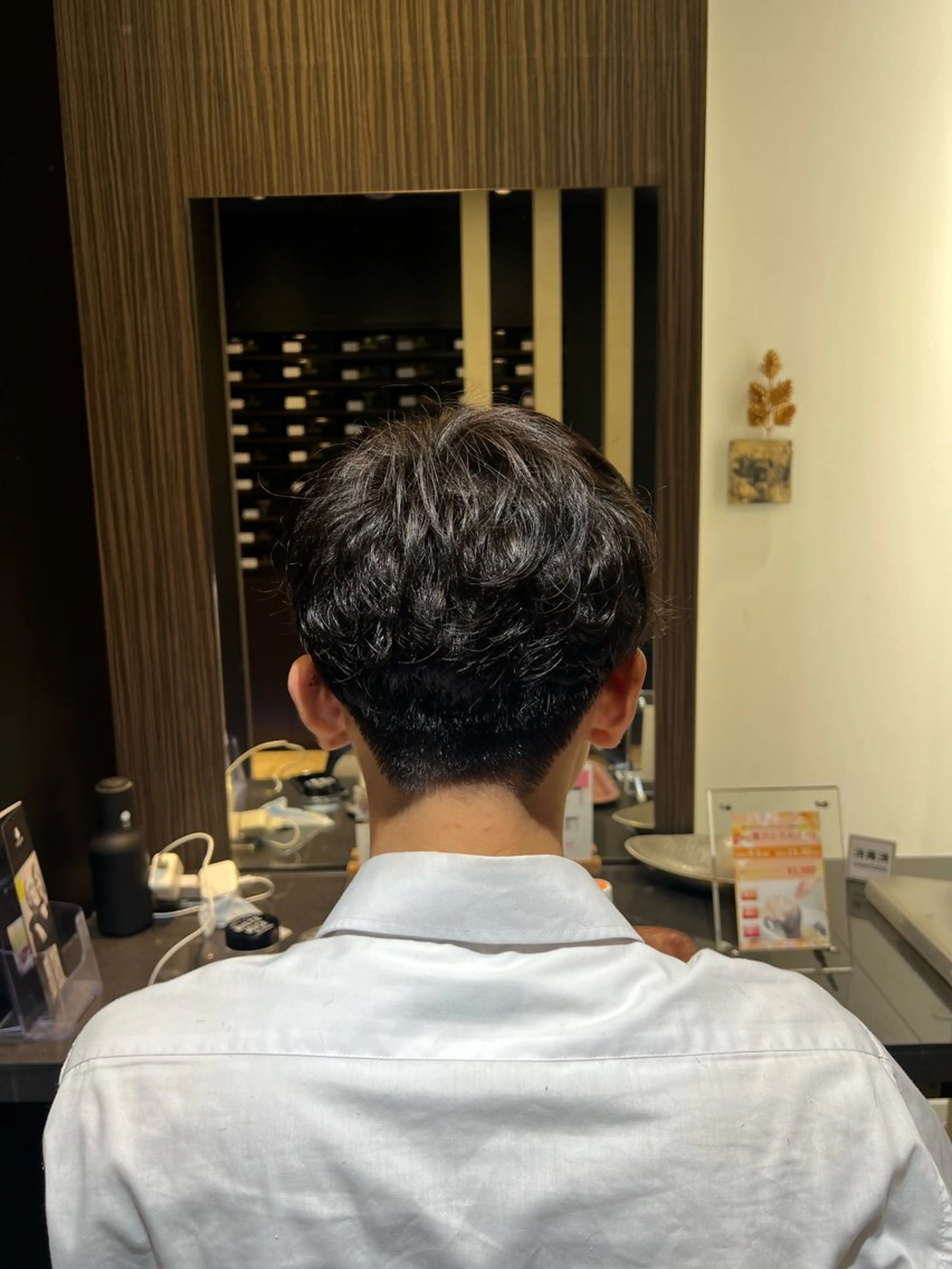 ショート パーマ メンズ 半個室/髪質改善/ 🫧苅屋菜奈子のヘアスタイル