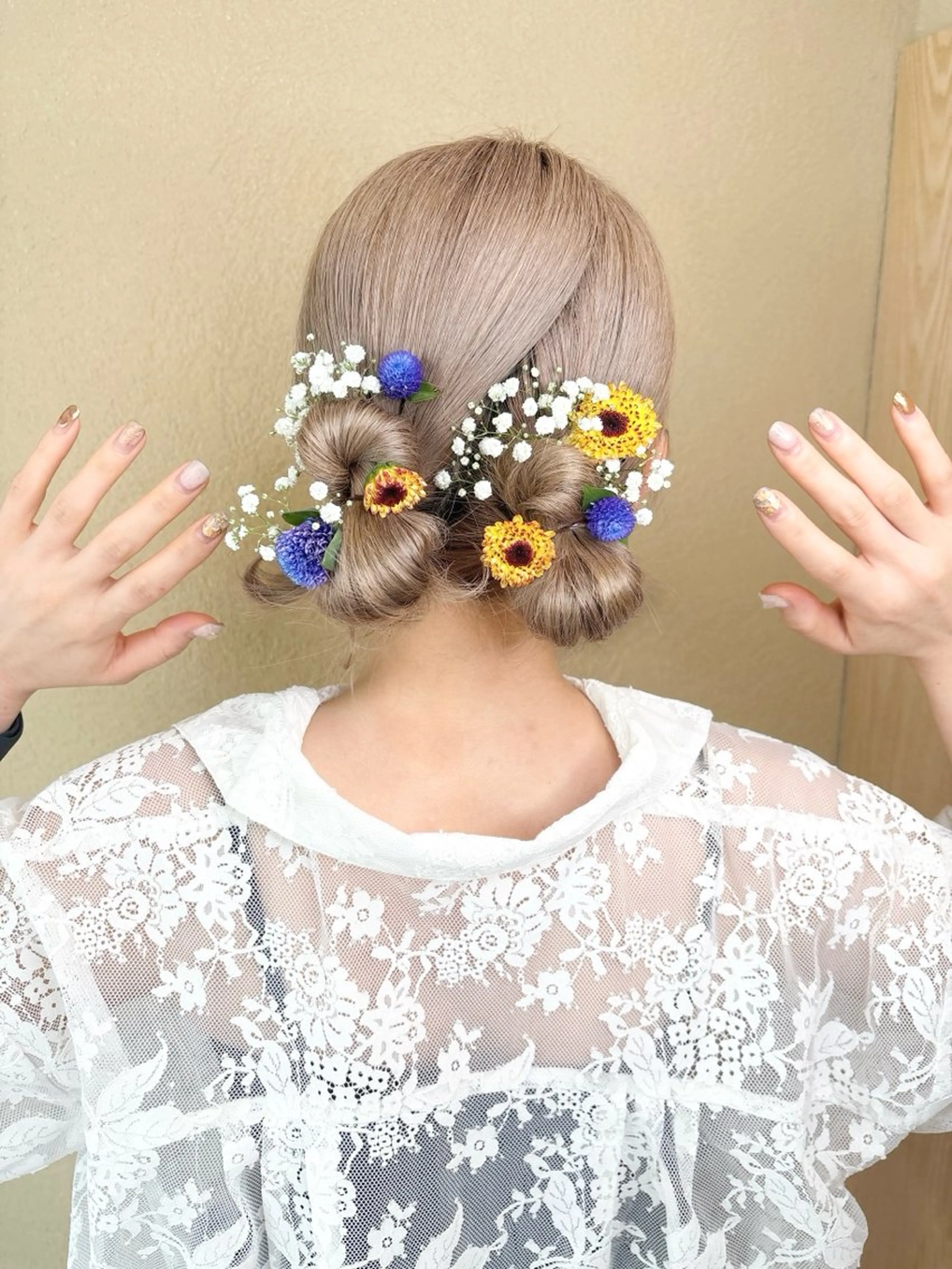 ヘアアレンジ ヘアセットサロン お呼ばれ/ライブヘアのヘアスタイル