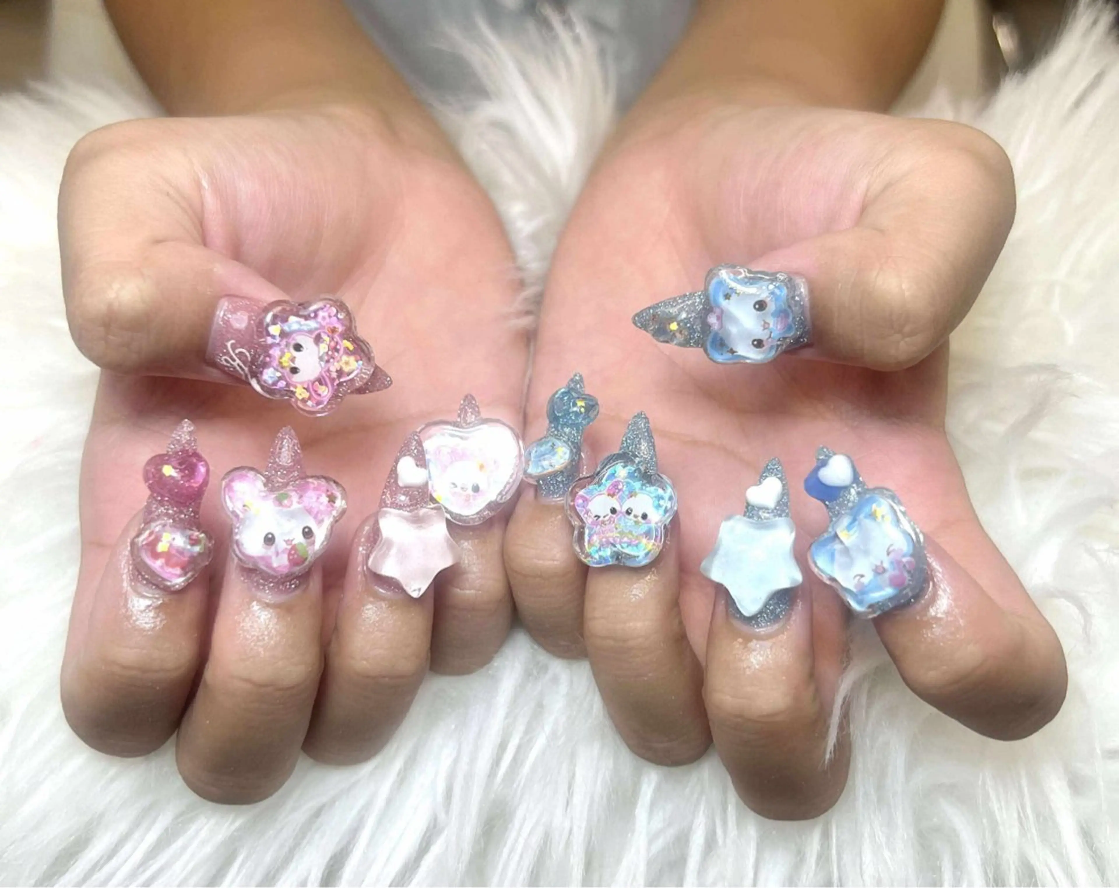 ネイル ハンドネイル ANH NAIL ゴテゴテ専門店💎のネイルデザイン