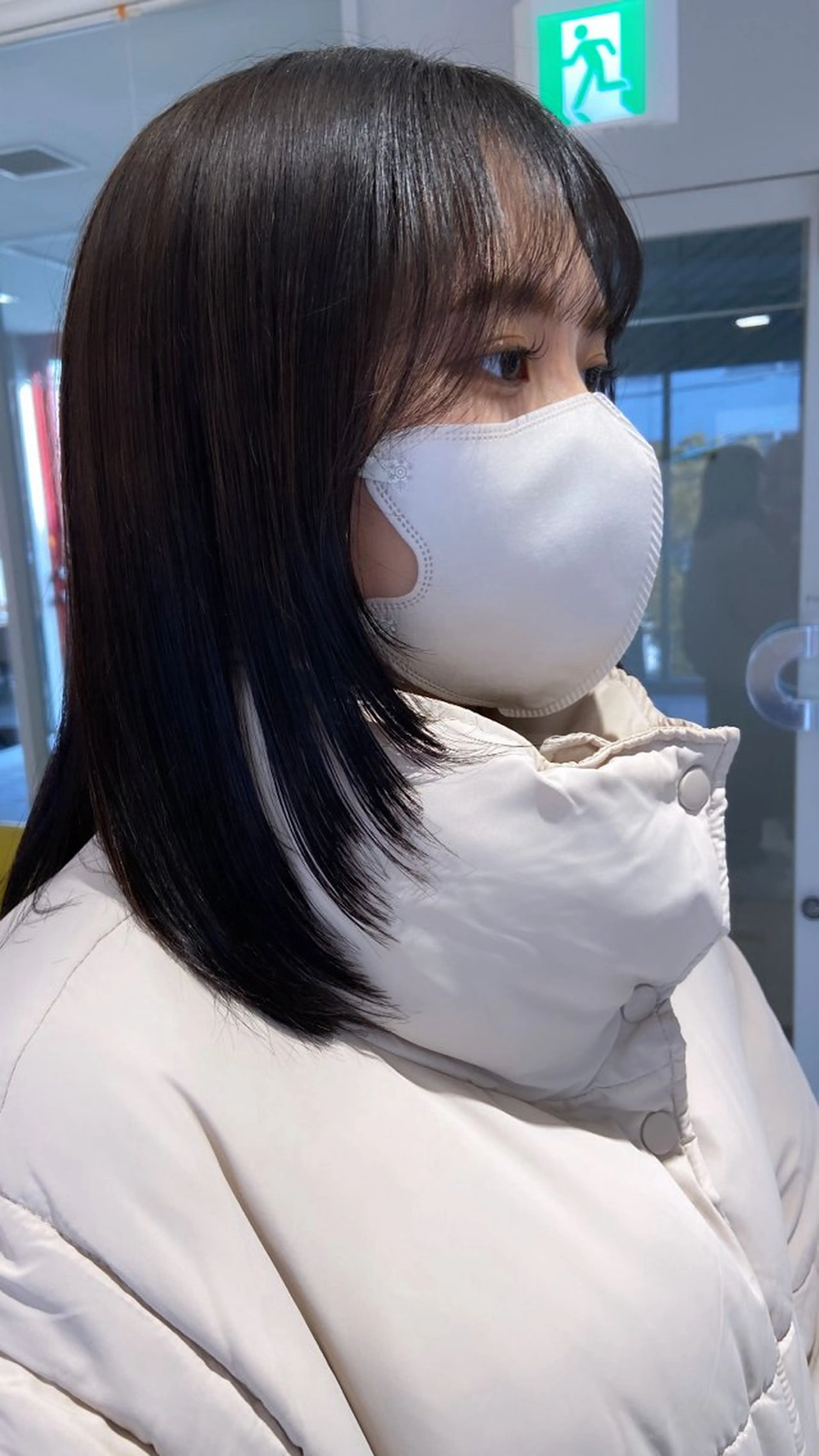 ミディアム カット 浅野 匠のヘアスタイル