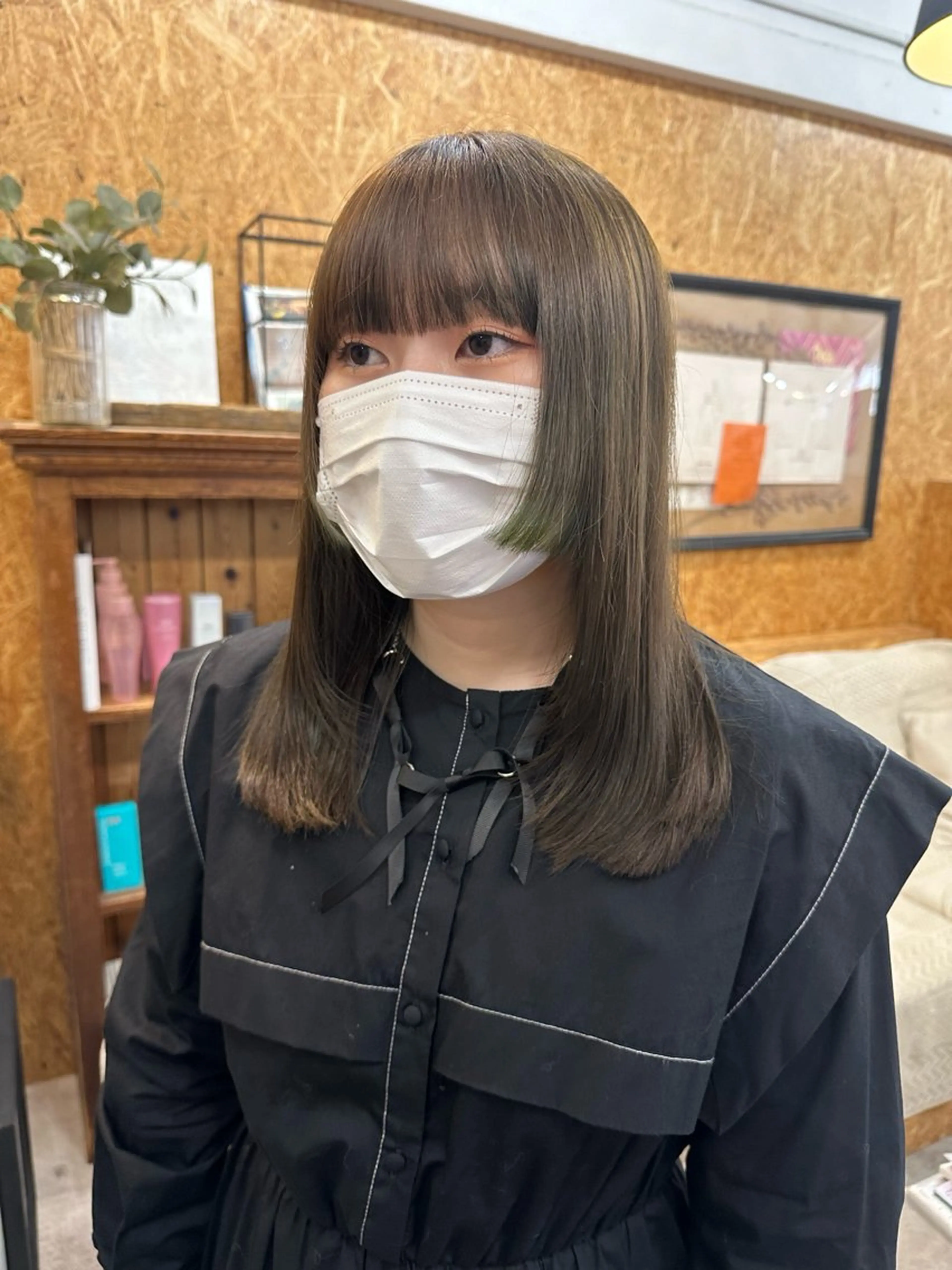 ミディアム カラー 🪭risa 暖色/レイヤー🪭のヘアスタイル