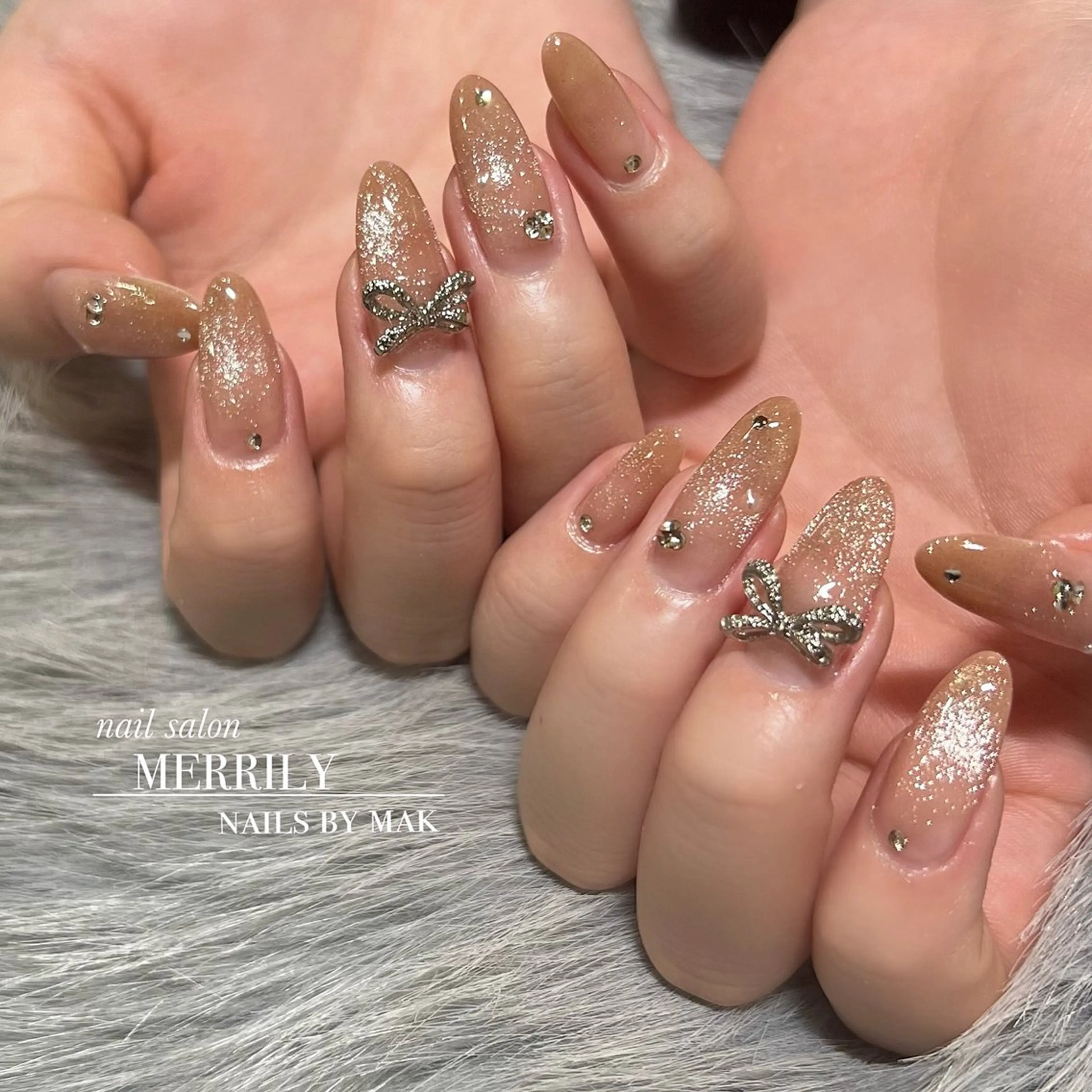 ネイル シンプルネイル ワンホンネイル ハンドネイル salon de Cheliのネイルデザイン