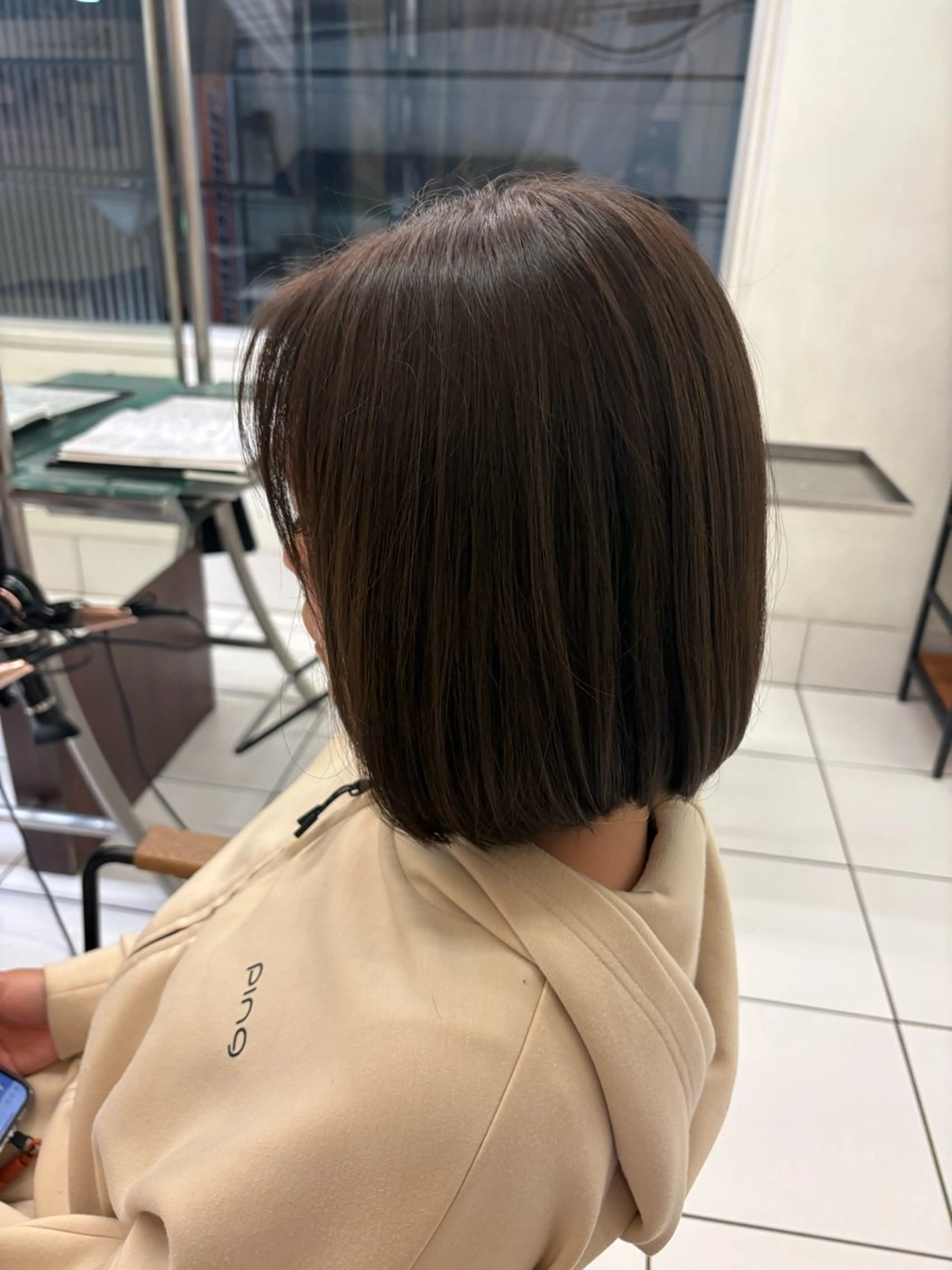 ショート カラー グレージュ ✨過去1と言わせます ✨柿沼幸輝のヘアスタイル