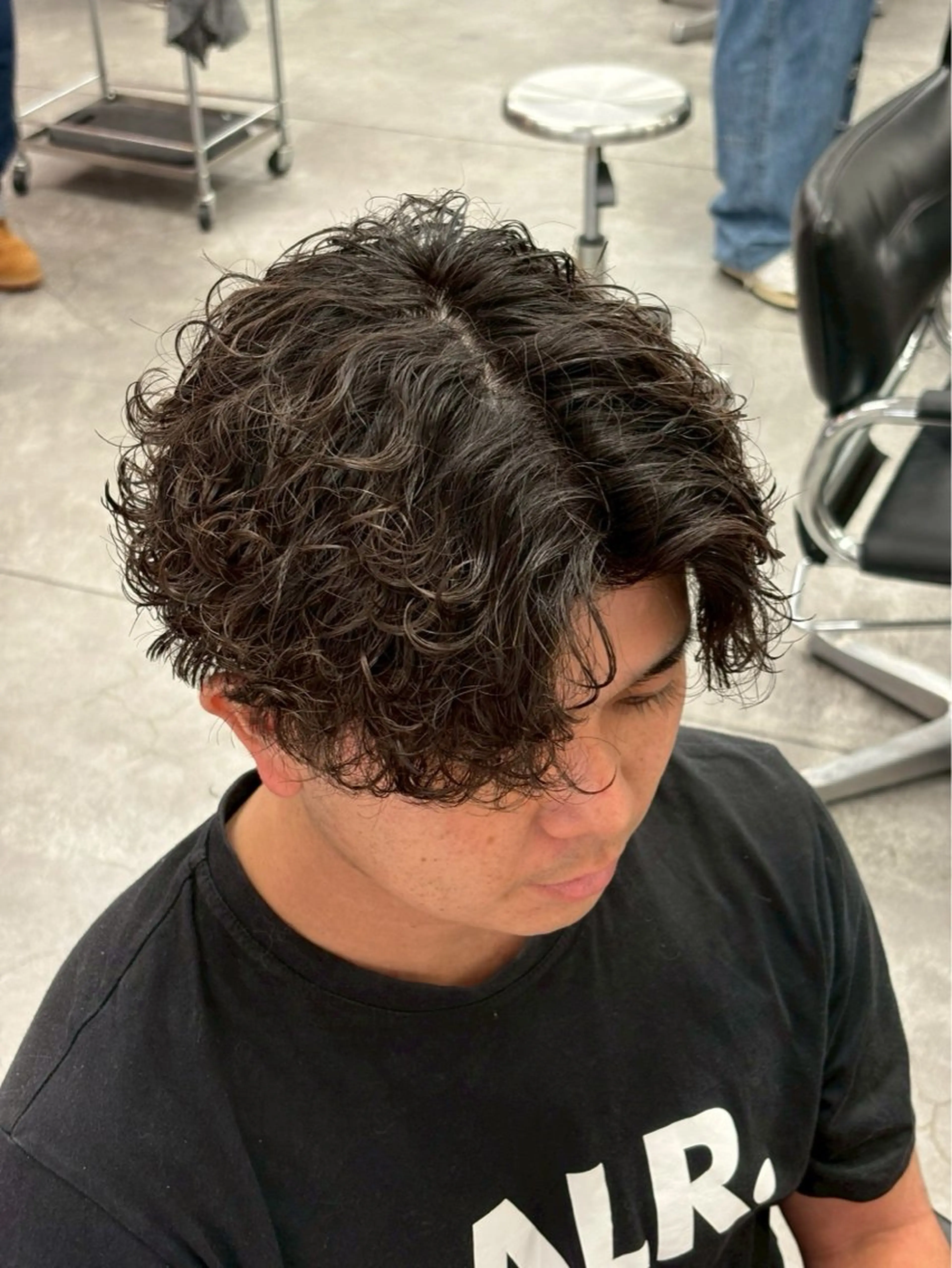 パーマ メンズ 🌼カットカラーモデ ル募集中hana🌼のヘアスタイル