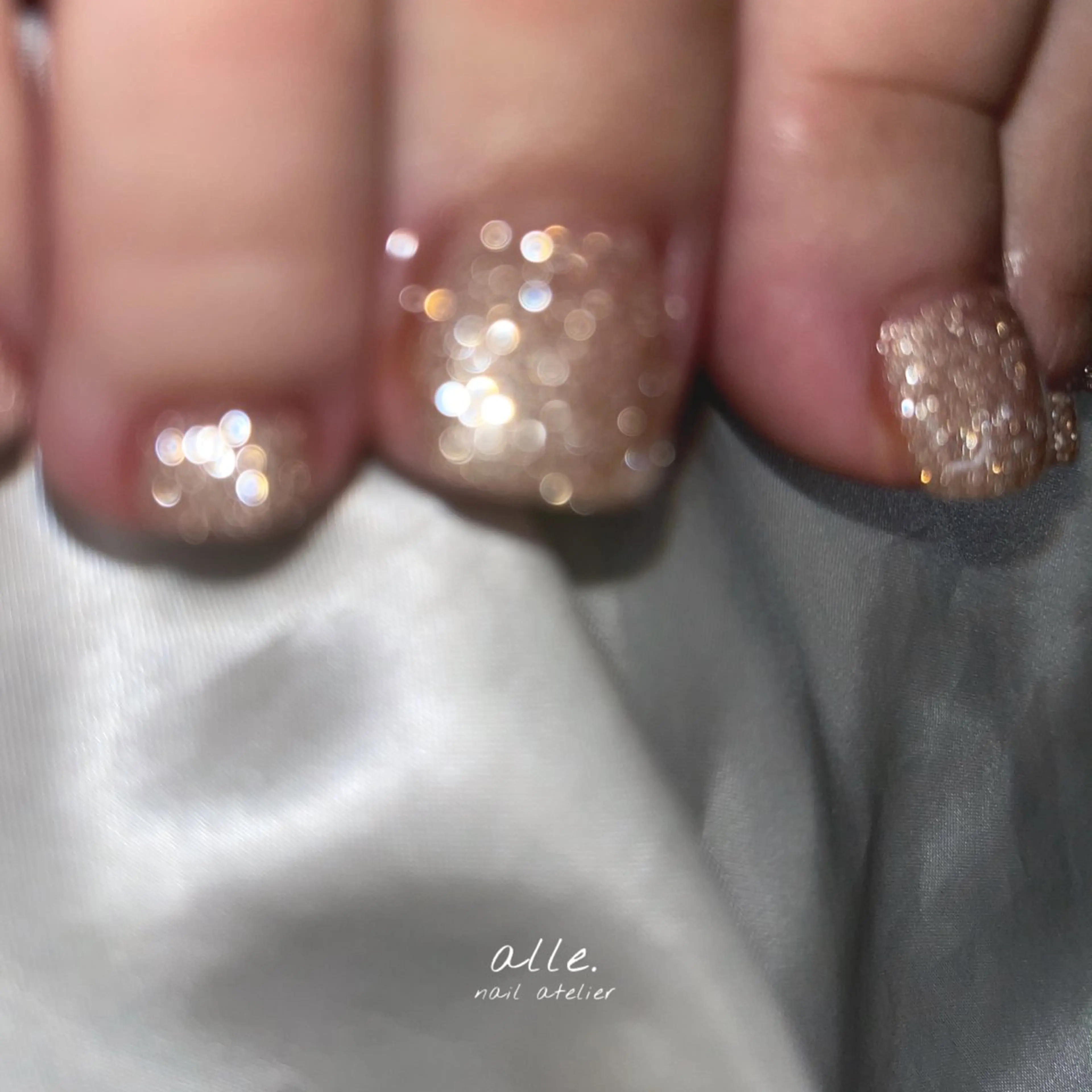 ネイル フットネイル atelier alle.のネイルデザイン