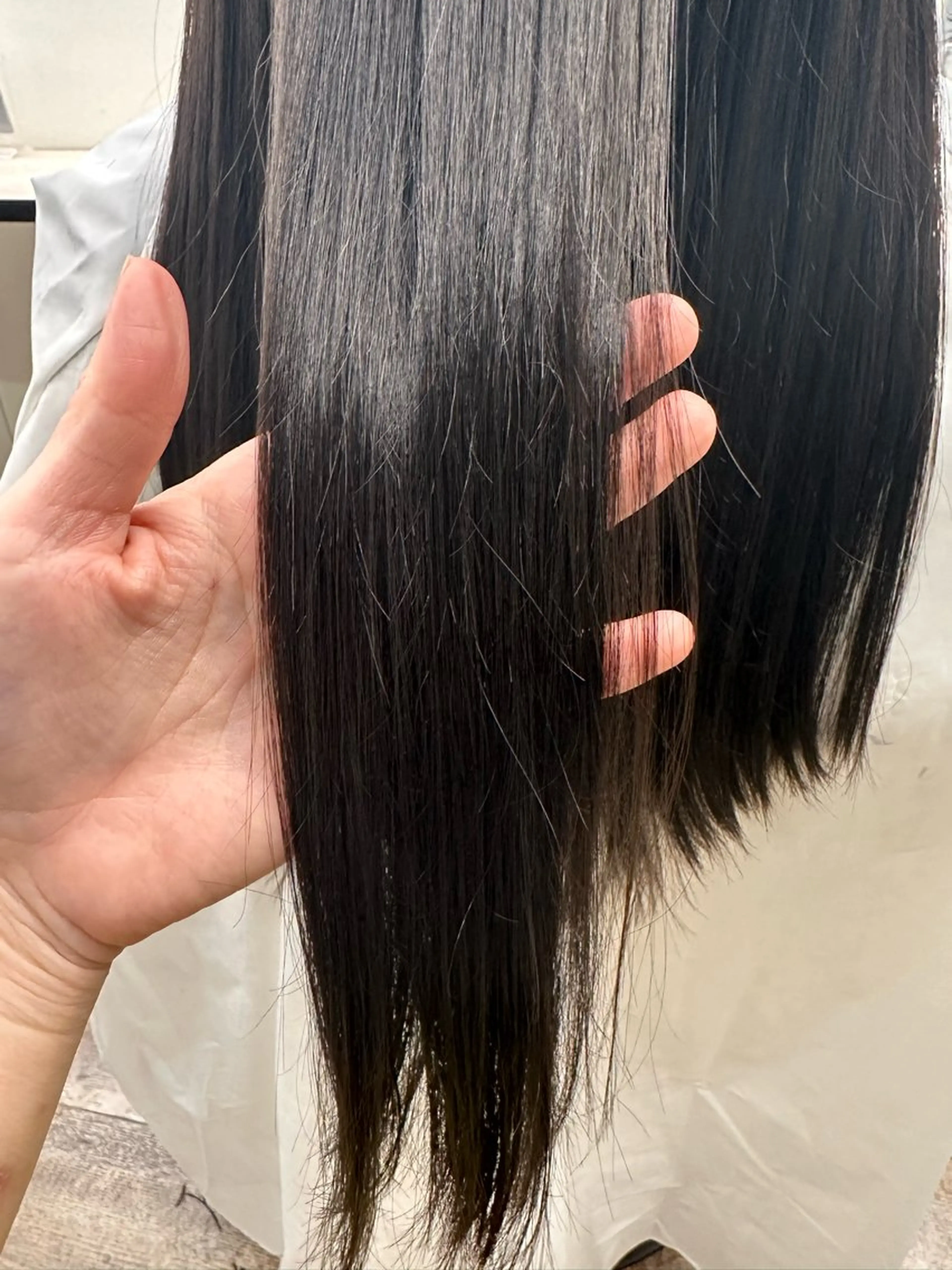 カラー ⟡.·mamiya 縮毛矯正/ヘアセットのヘアスタイル