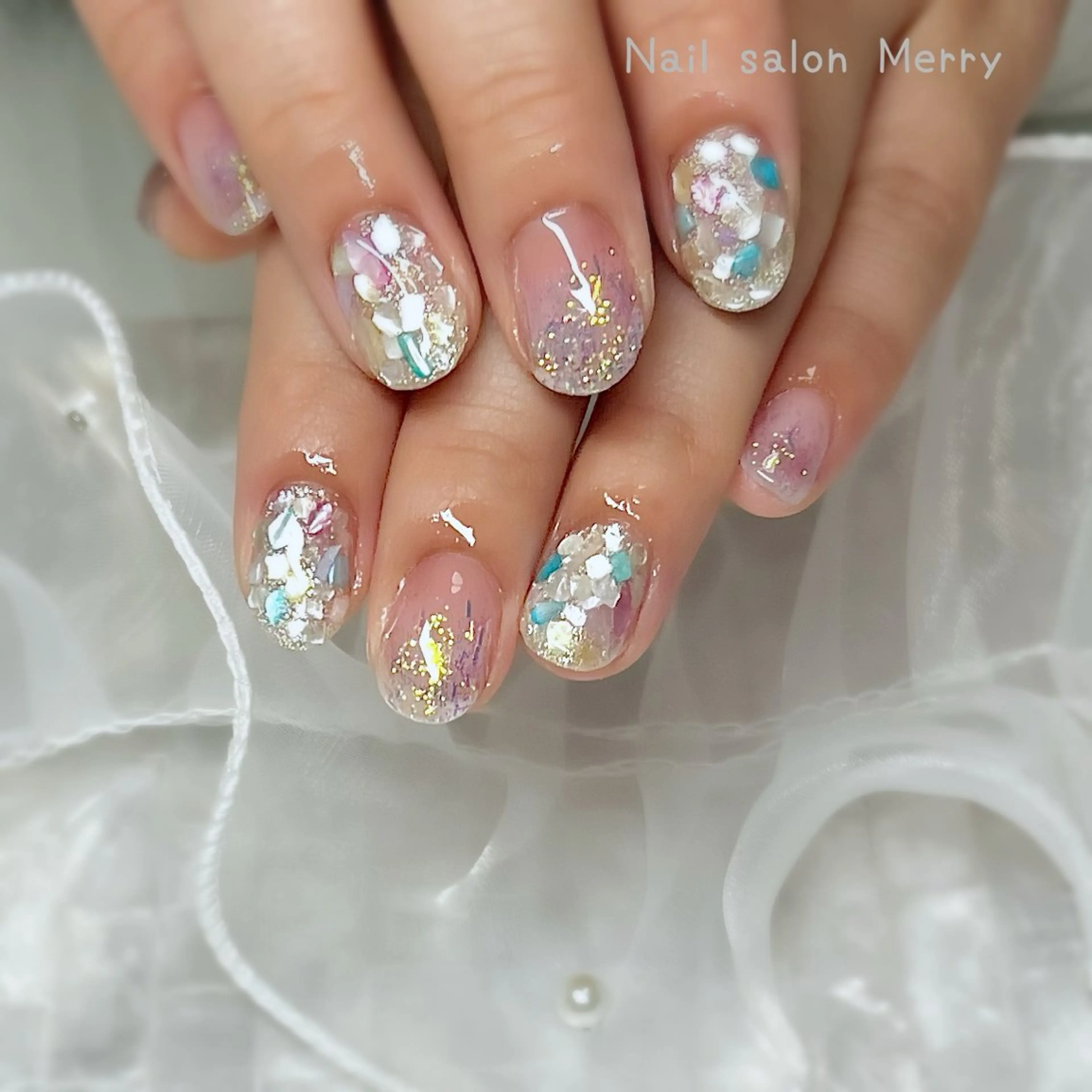 ネイル グラデーション ハンドネイル Nail salon Merryのネイルデザイン