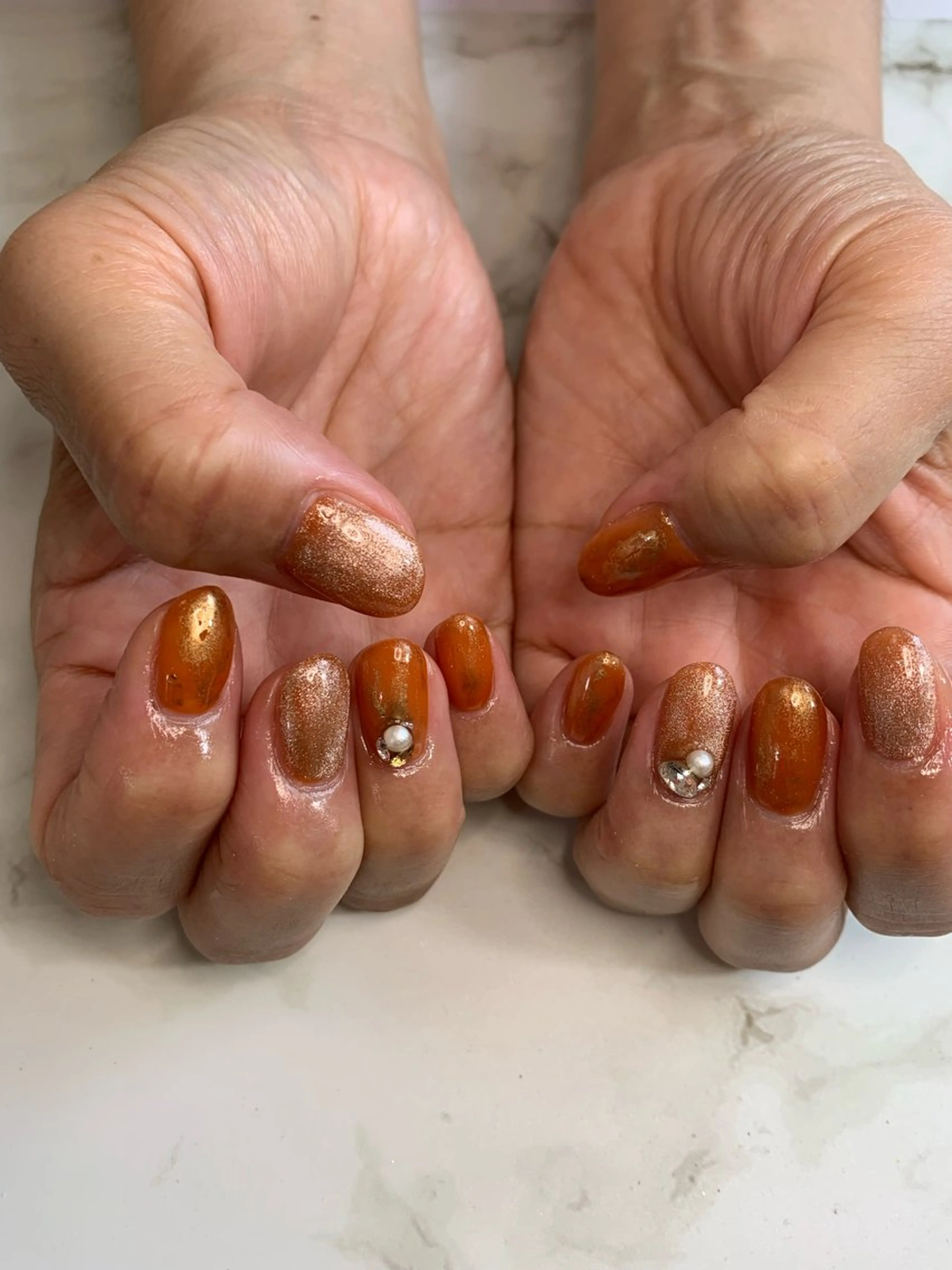 ネイル ゴールド Coconail 恭子のネイルデザイン