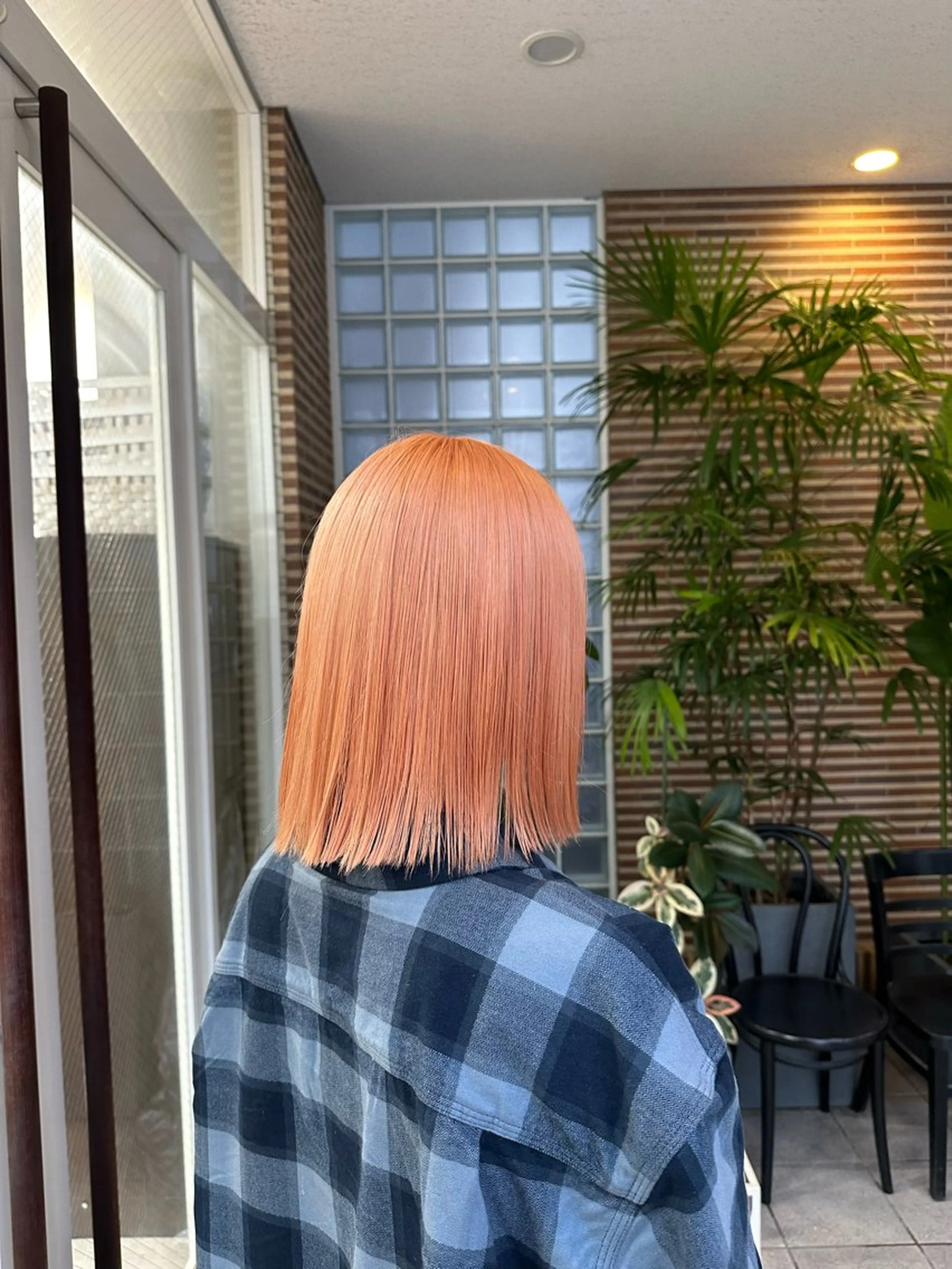 ミディアム カラー ブリーチ 熊本市東区 /Ririkaのヘアスタイル