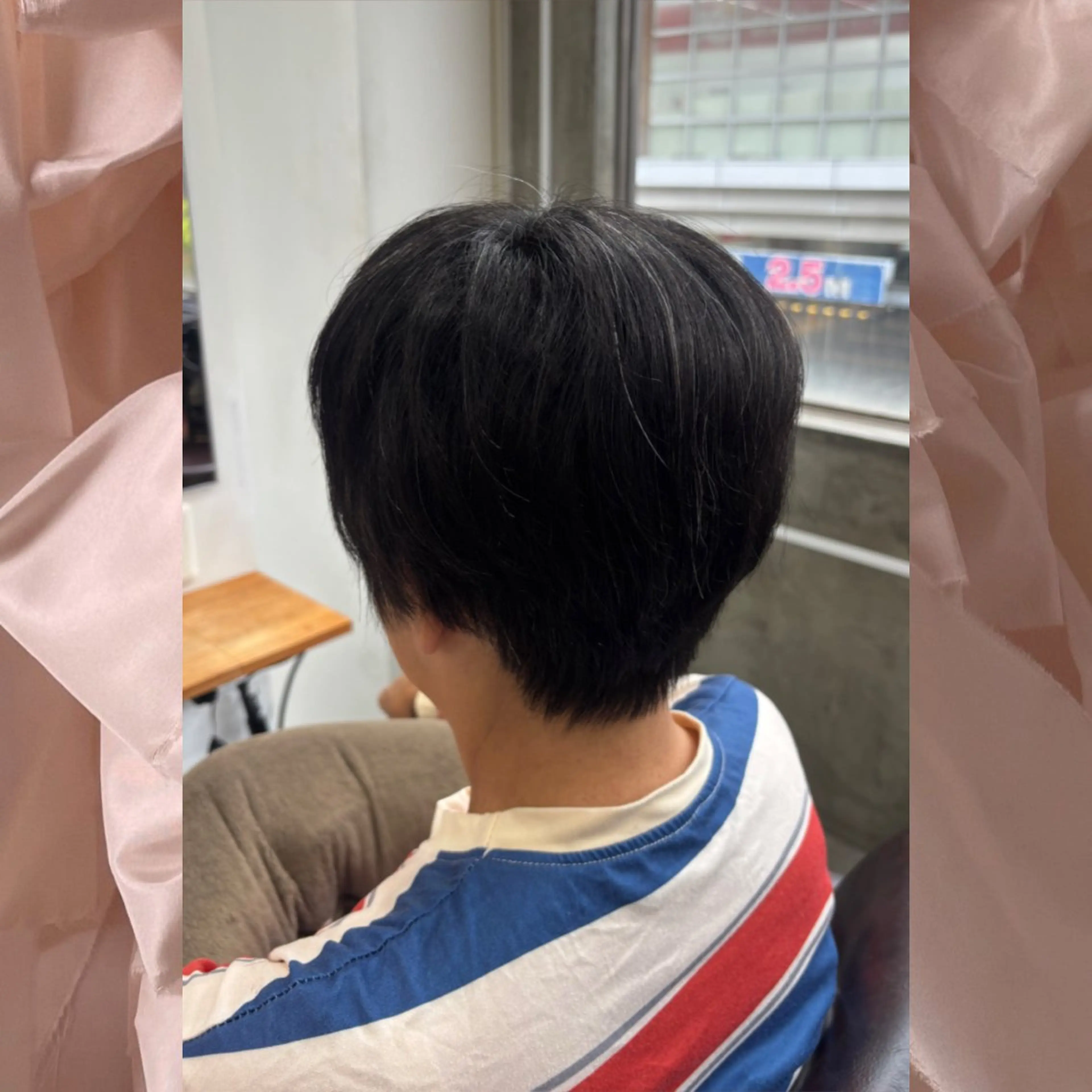 ✨平日1名様限定✨　レディース　ショートカット　練習モデル🎀【補足説明を必ずご一読ください】の写真