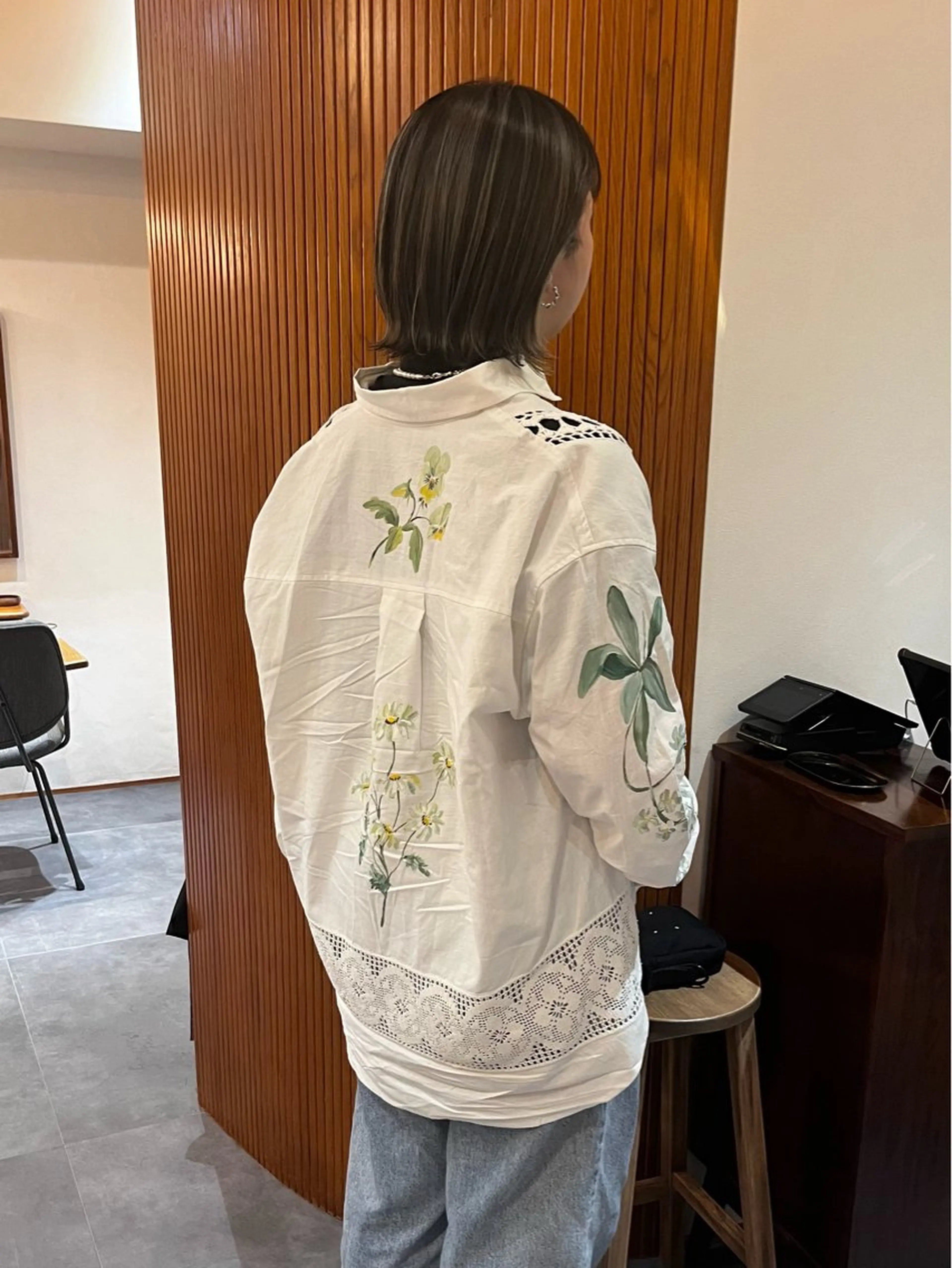 ミディアム カラー 安達 俊亮のヘアスタイル
