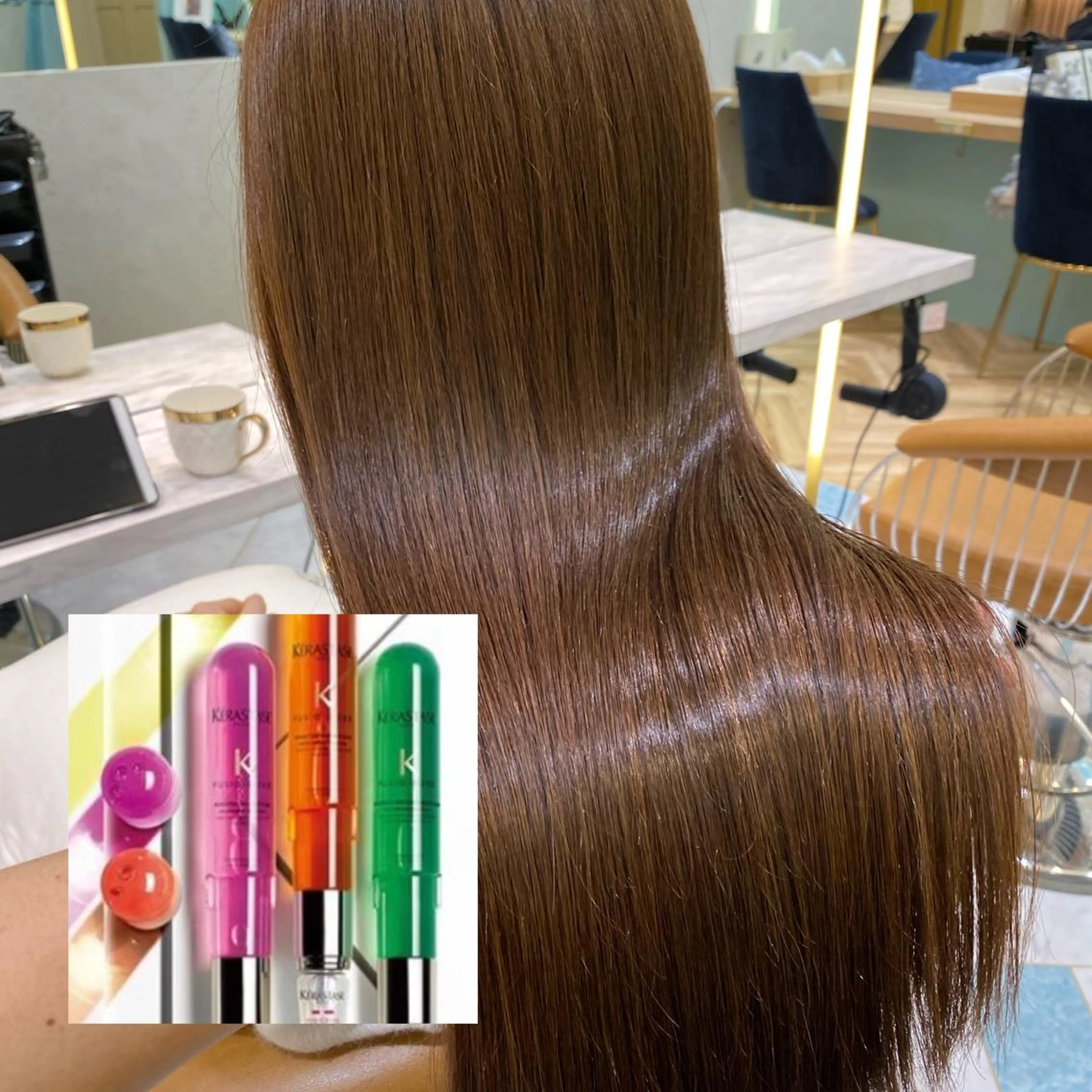 セミロング カラー ❣️モテ髪❣️佐野 圭佑のヘアスタイル