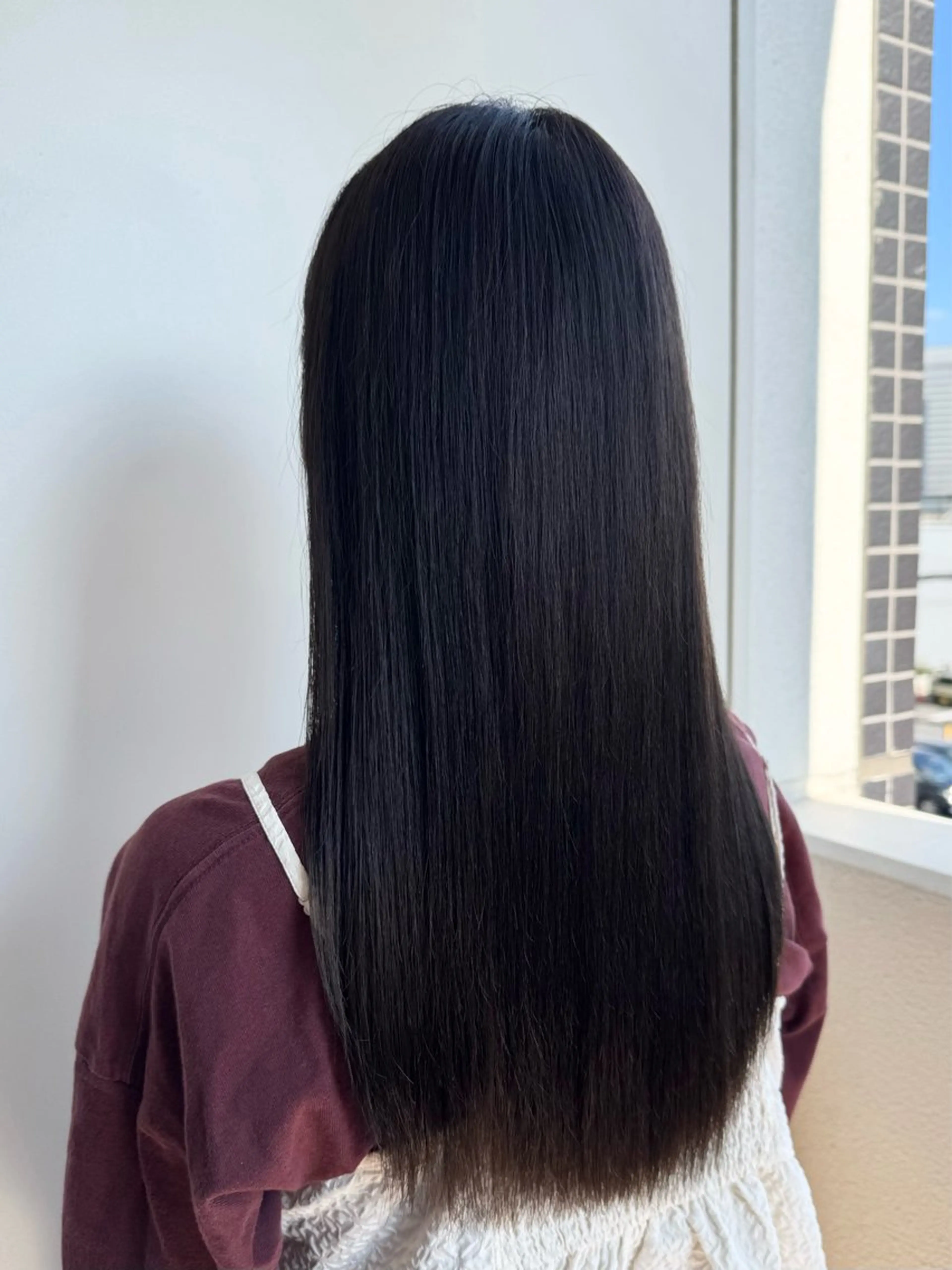 ロング カラー 縮毛矯正/エクステ ヘアアレンジ/ひふみのヘアスタイル