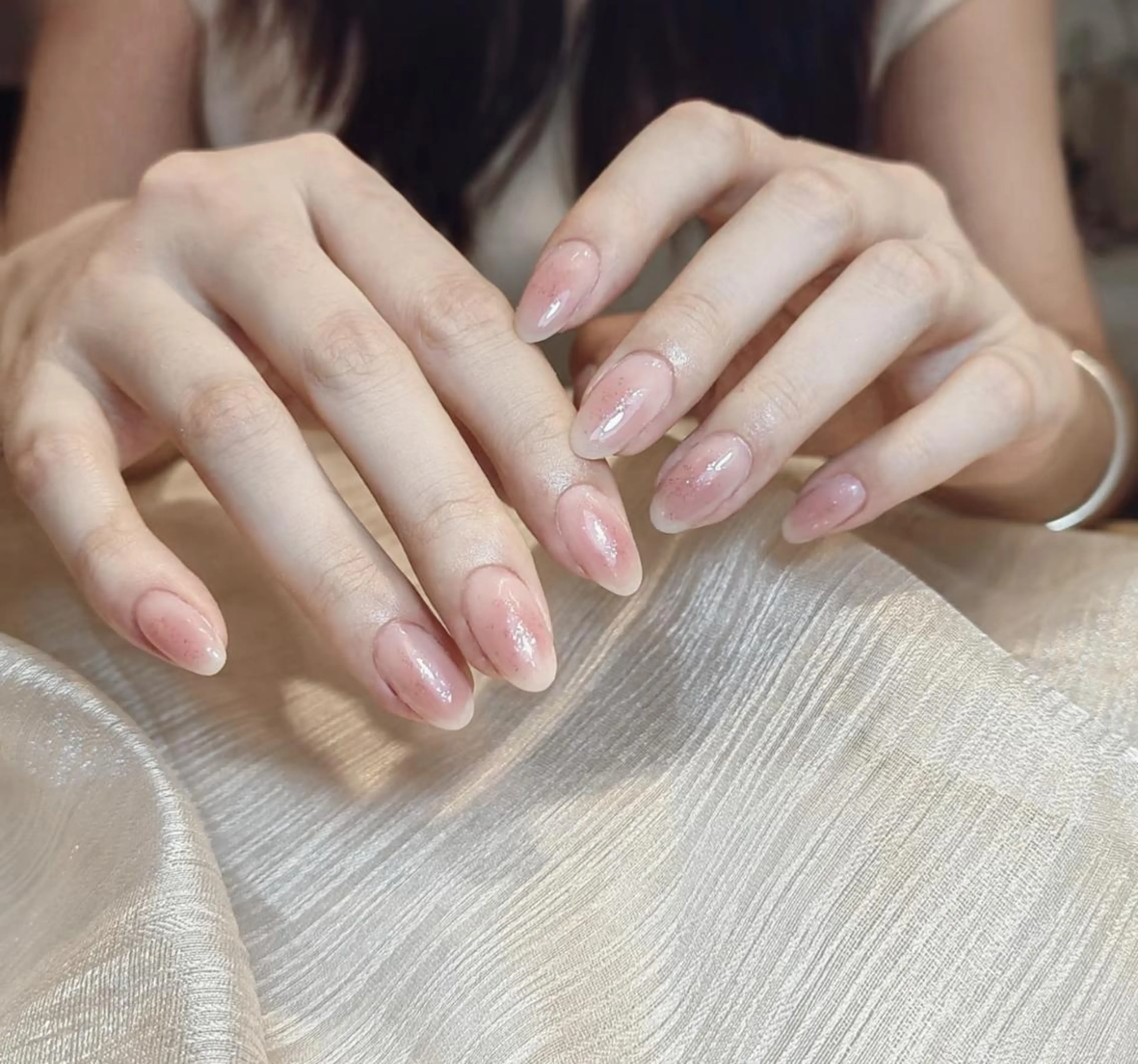 ⋆˙♡✨ワンホンチークマグネットネイルの写真