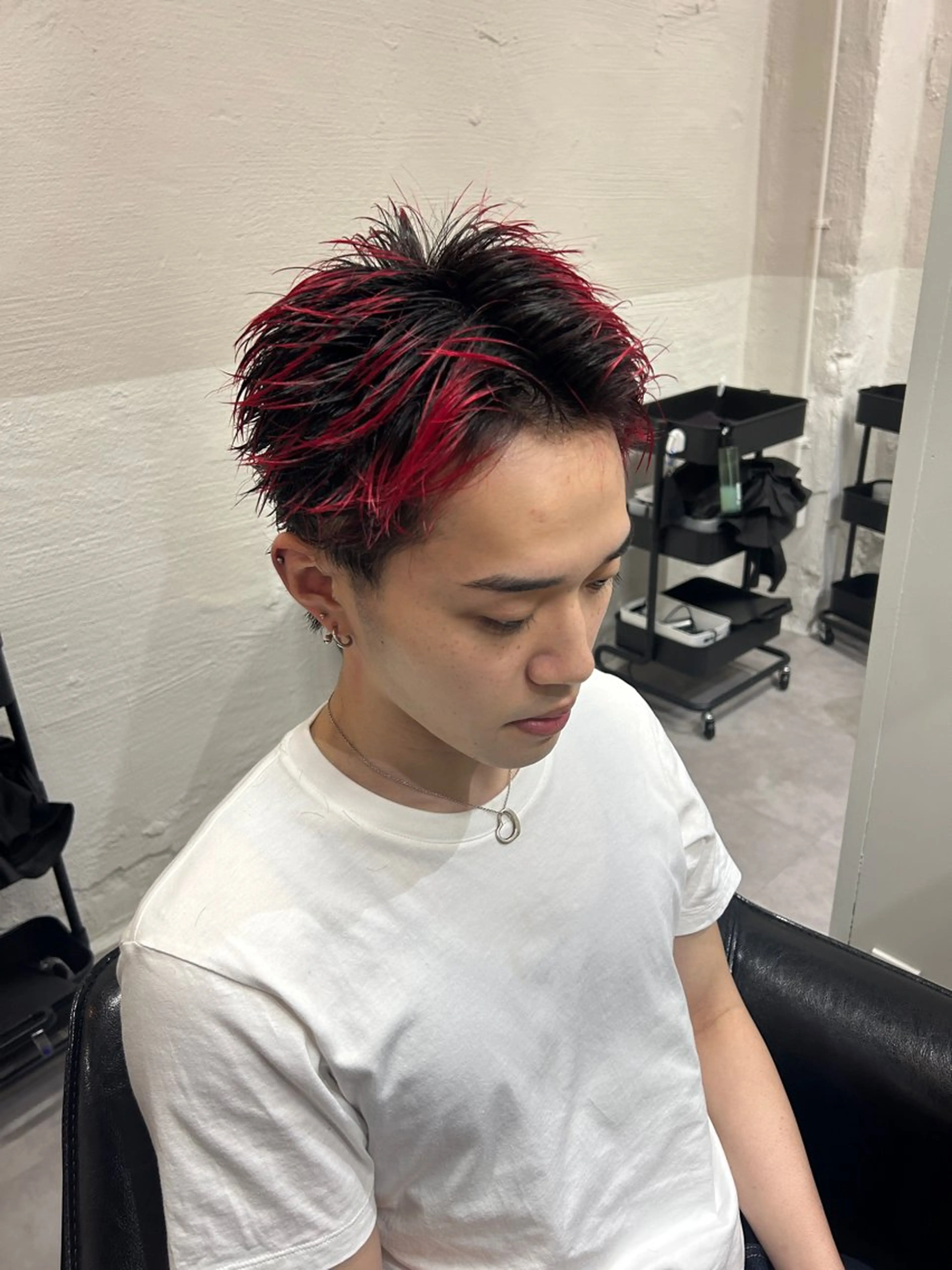 カラー tokute 片岡心🐥のヘアスタイル