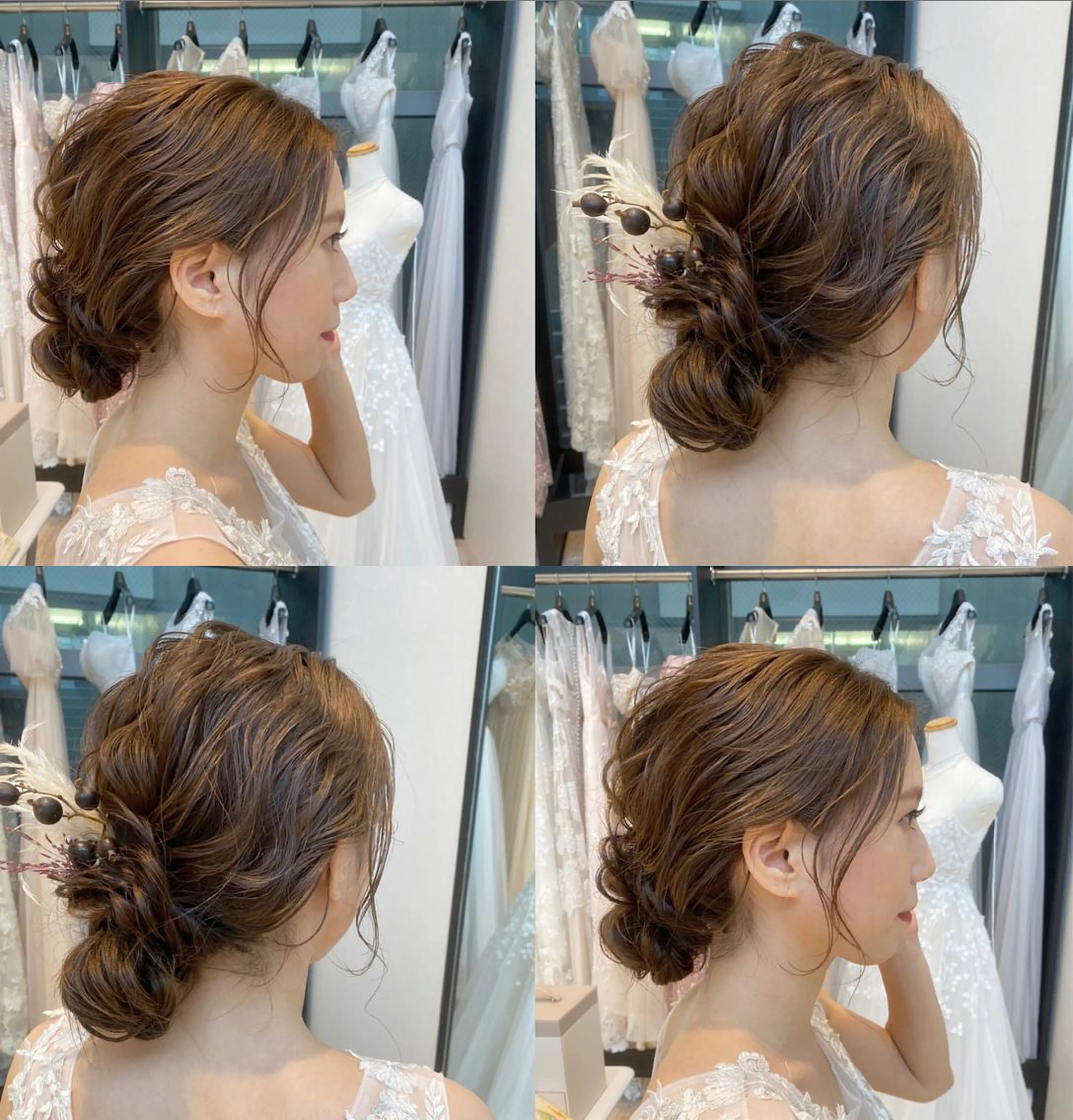 ヘアアレンジ みつはし さおりのヘアスタイル