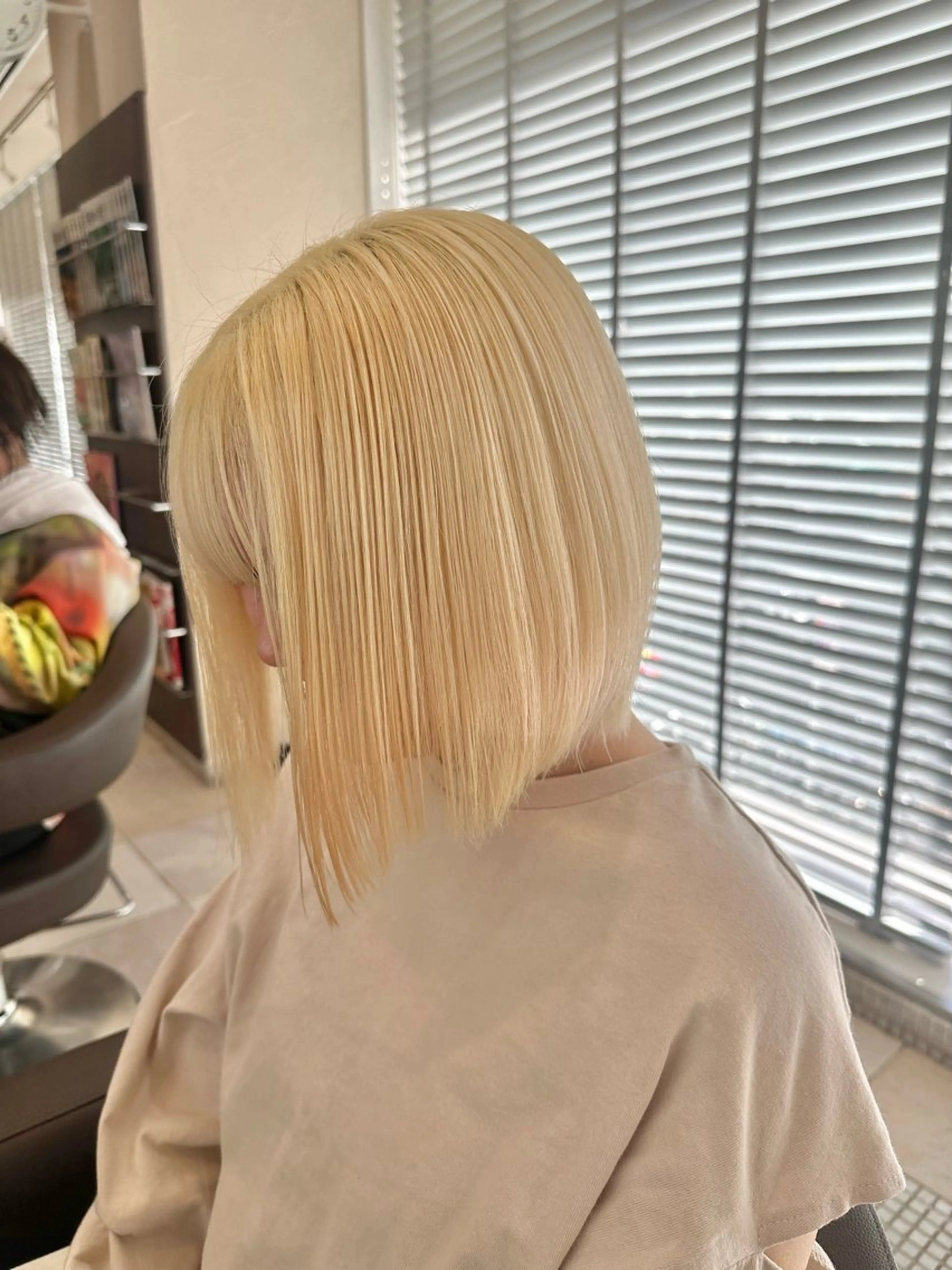 カット+ケアカラー+BYKARTEトリートメントの写真