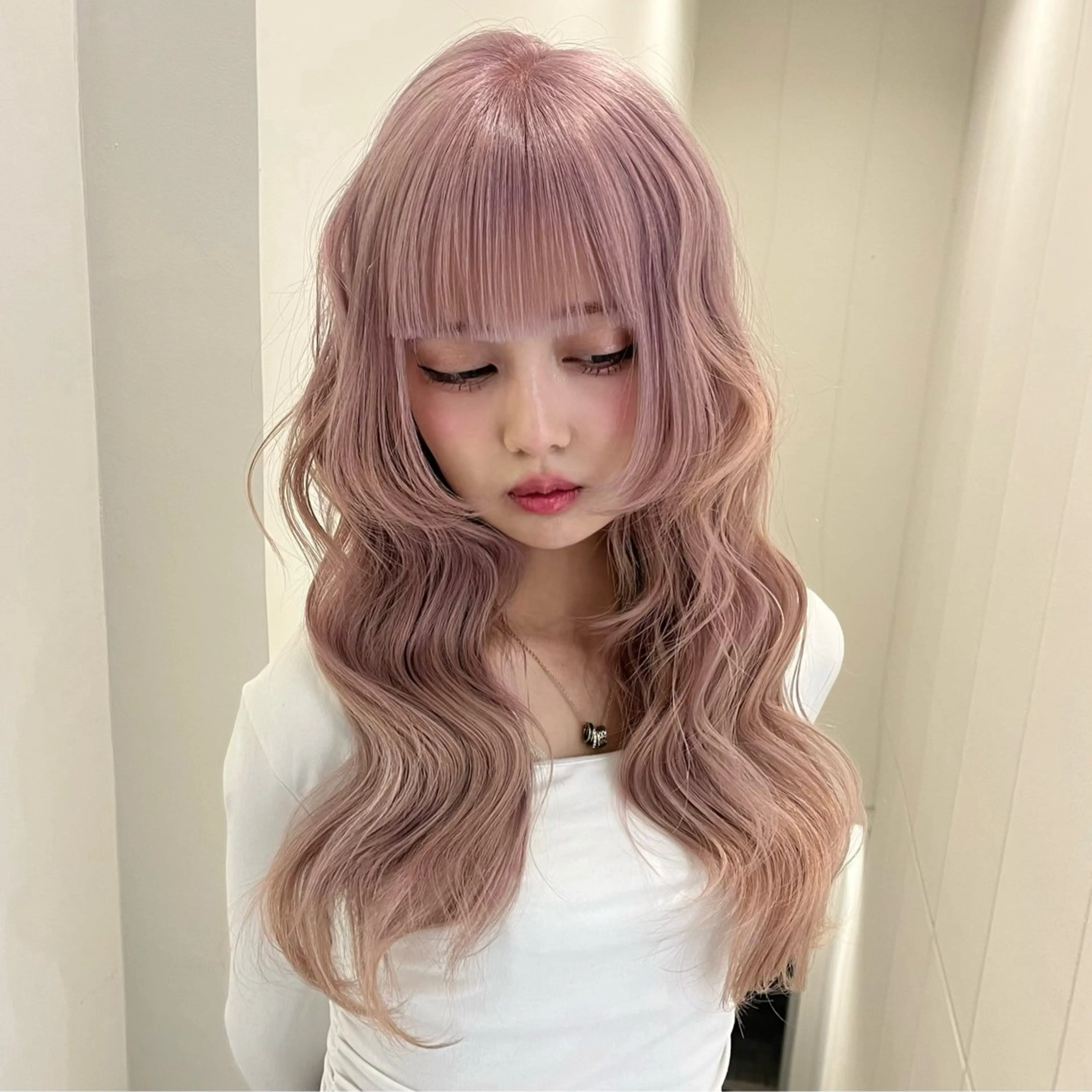 ロング naru♡/ブリーチ /デザインカラーのヘアスタイル