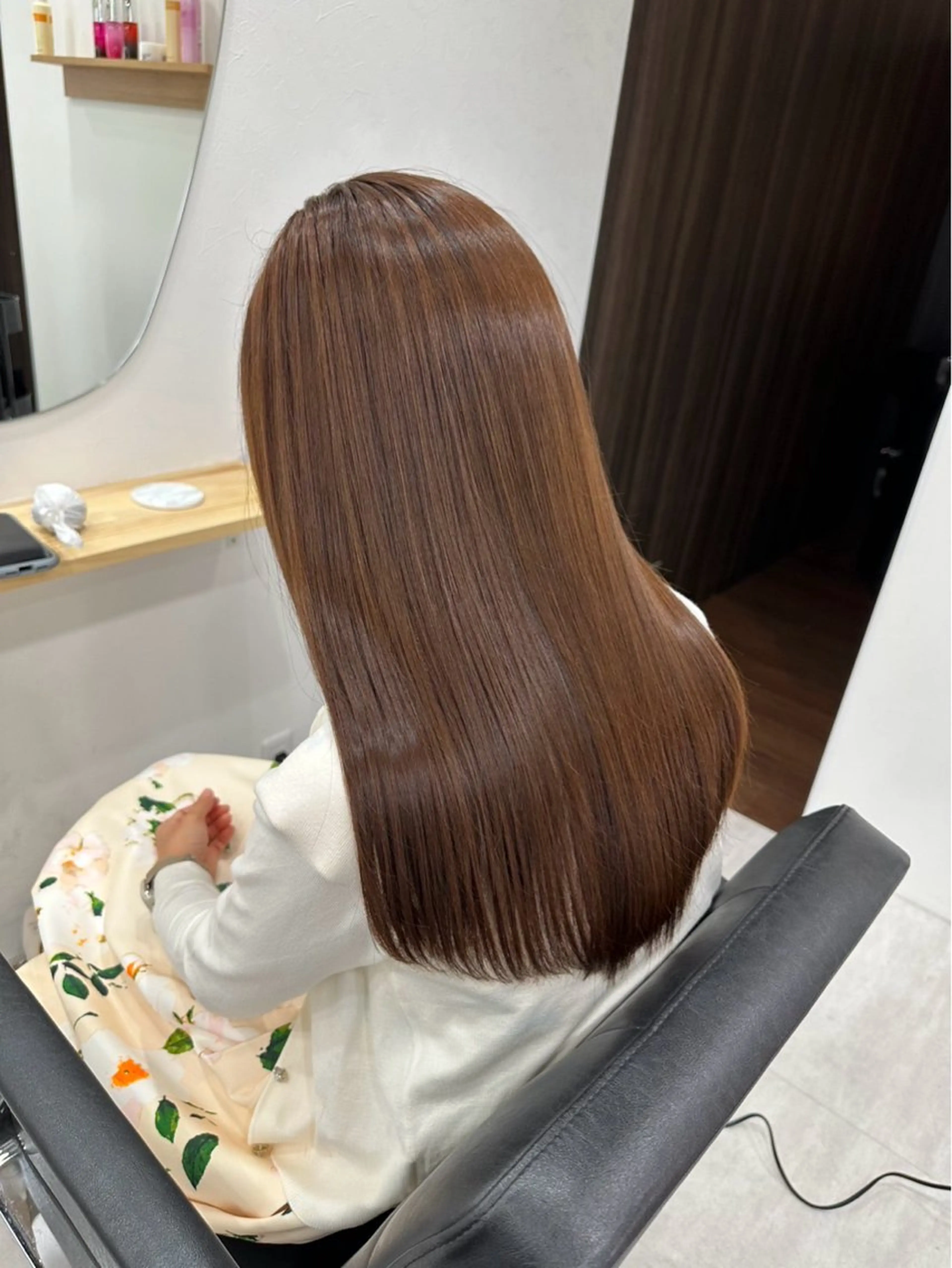 ロング カラー 西野 陽貴のヘアスタイル