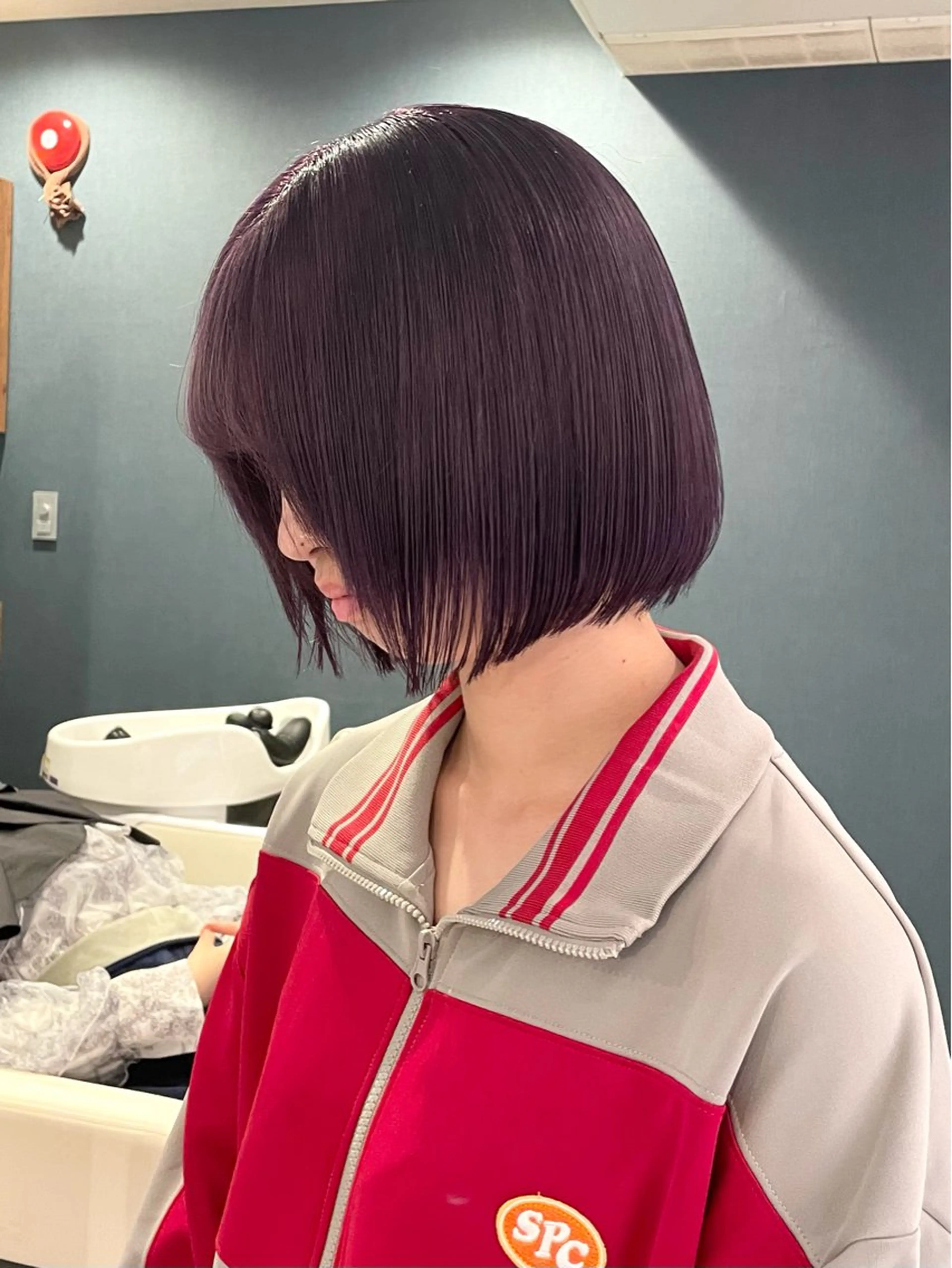 ショート カラー 市川 澪のヘアスタイル
