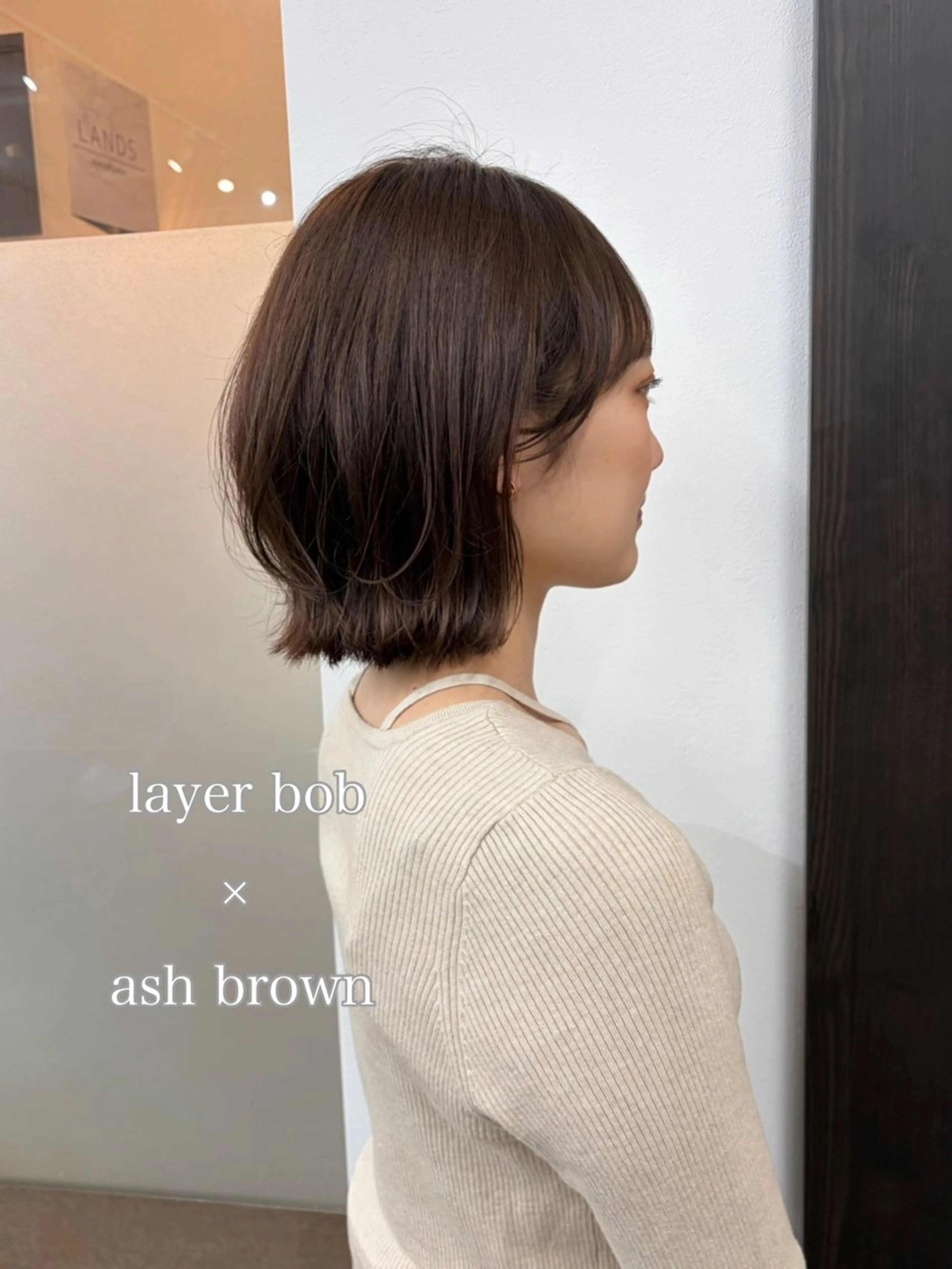 ショート カット ヘアカラー トリートメント 🫧艶髪レイヤー/韓 国ボブ💎石川遥💎のヘアスタイル