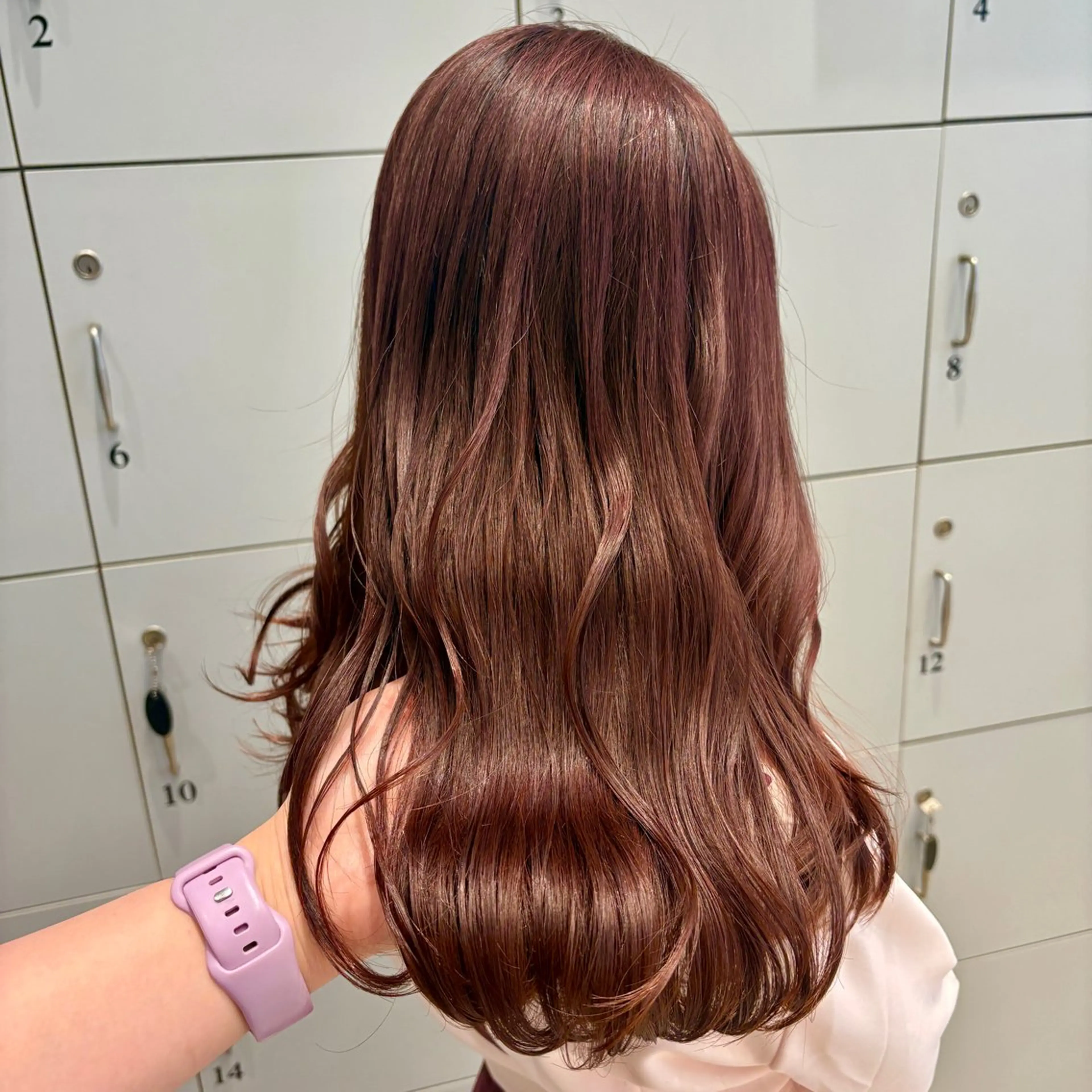 カラー 李 文のヘアスタイル