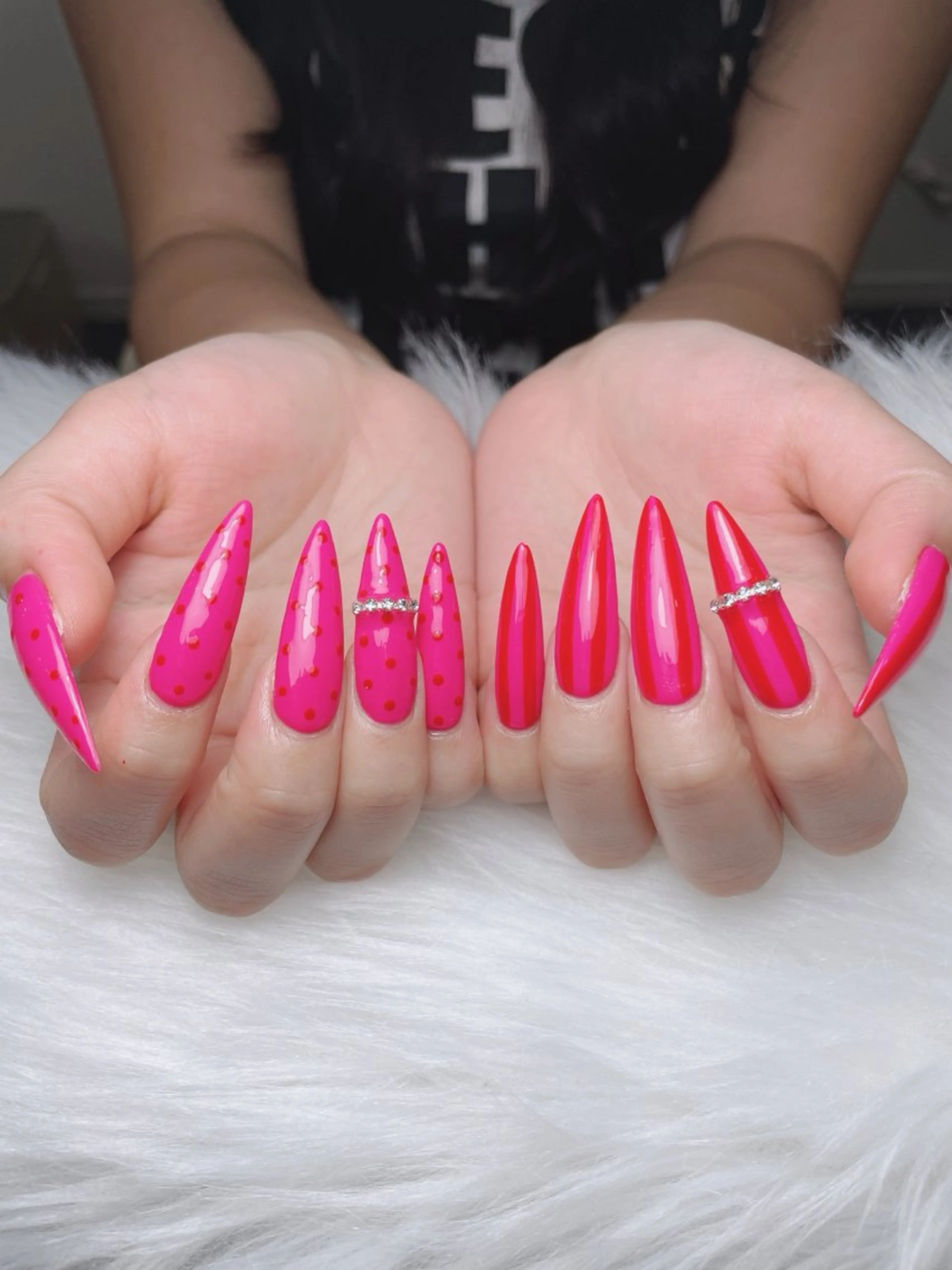 ネイル 長さ出し フレンチネイル グラデーション 卒業式 マグネットネイル Sora nail 長さ出し専門店のネイルデザイン