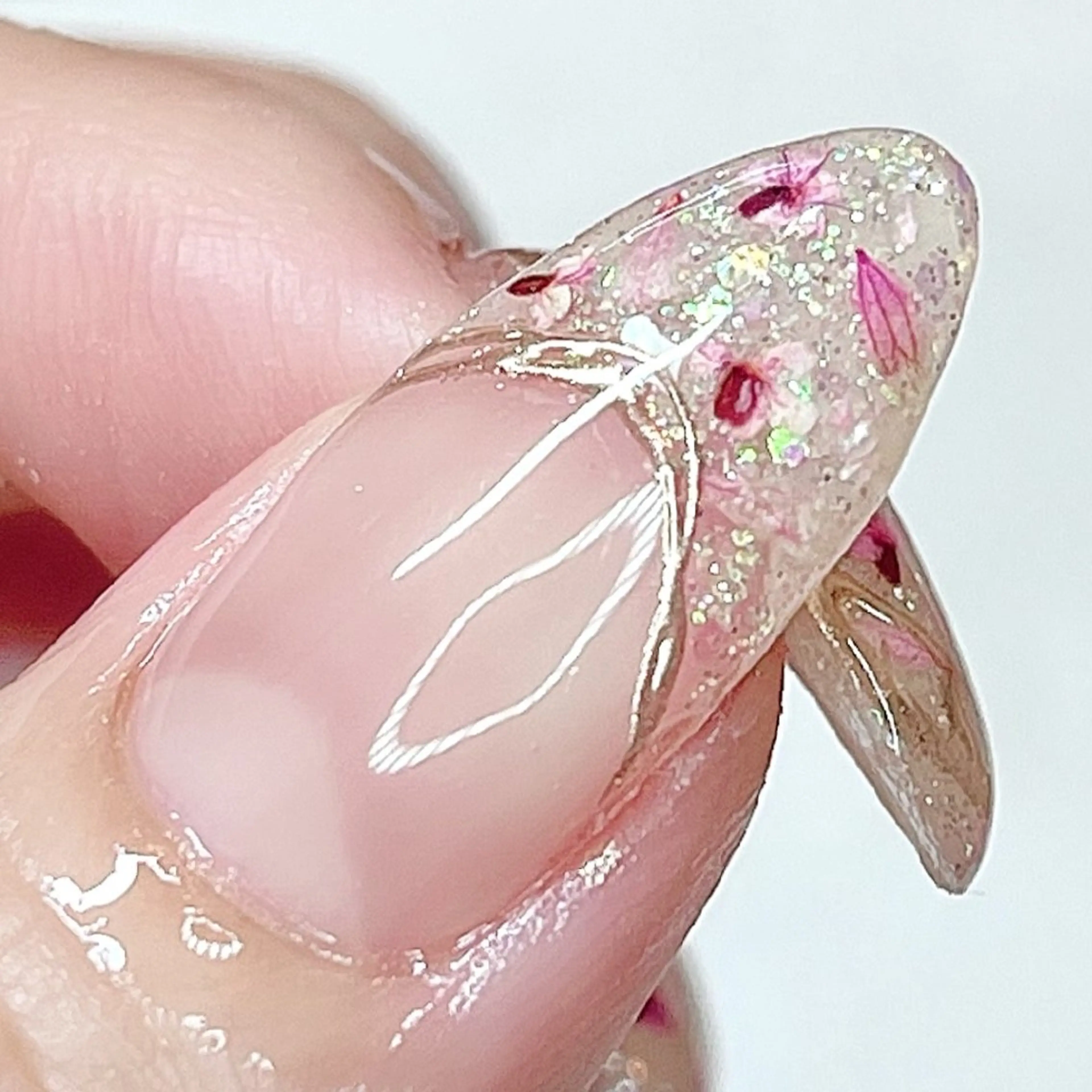 押し花フレンチの写真