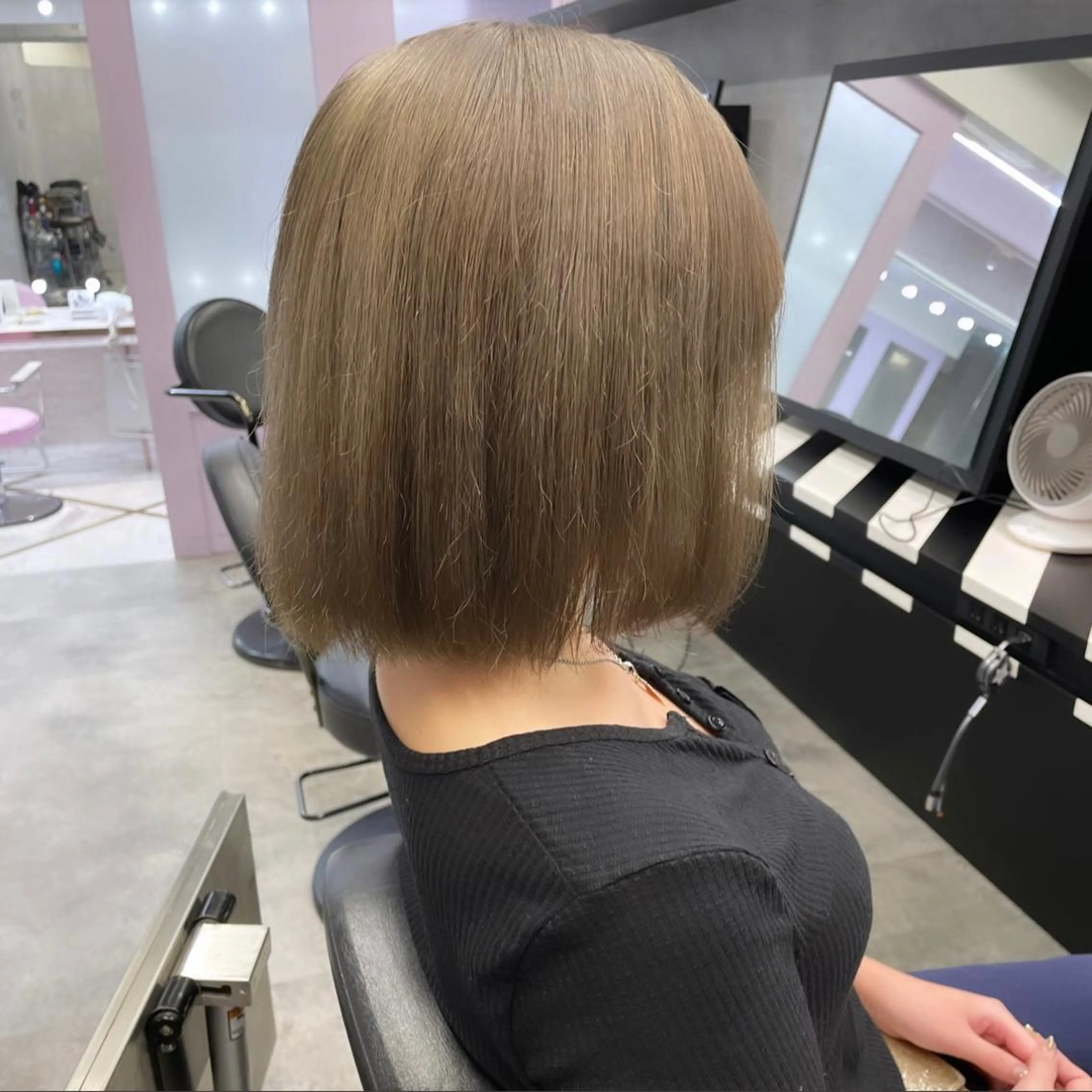 ショート Hui.所属・縮毛矯正・髪質改善 特化 出納 直起のヘアスタイル