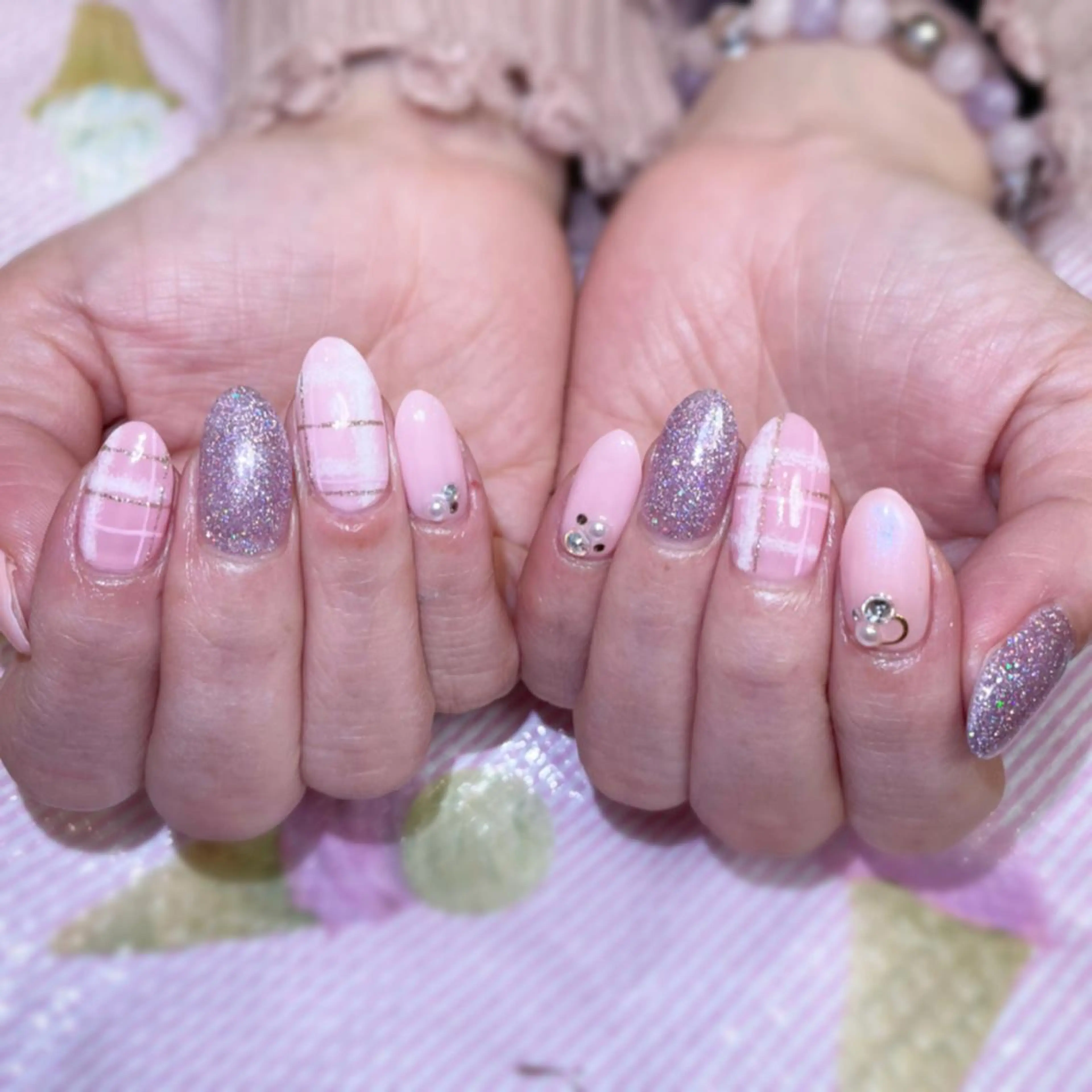 ネイル フラッシュネイル totalbeautylento所属・lento nailのネイルデザイン