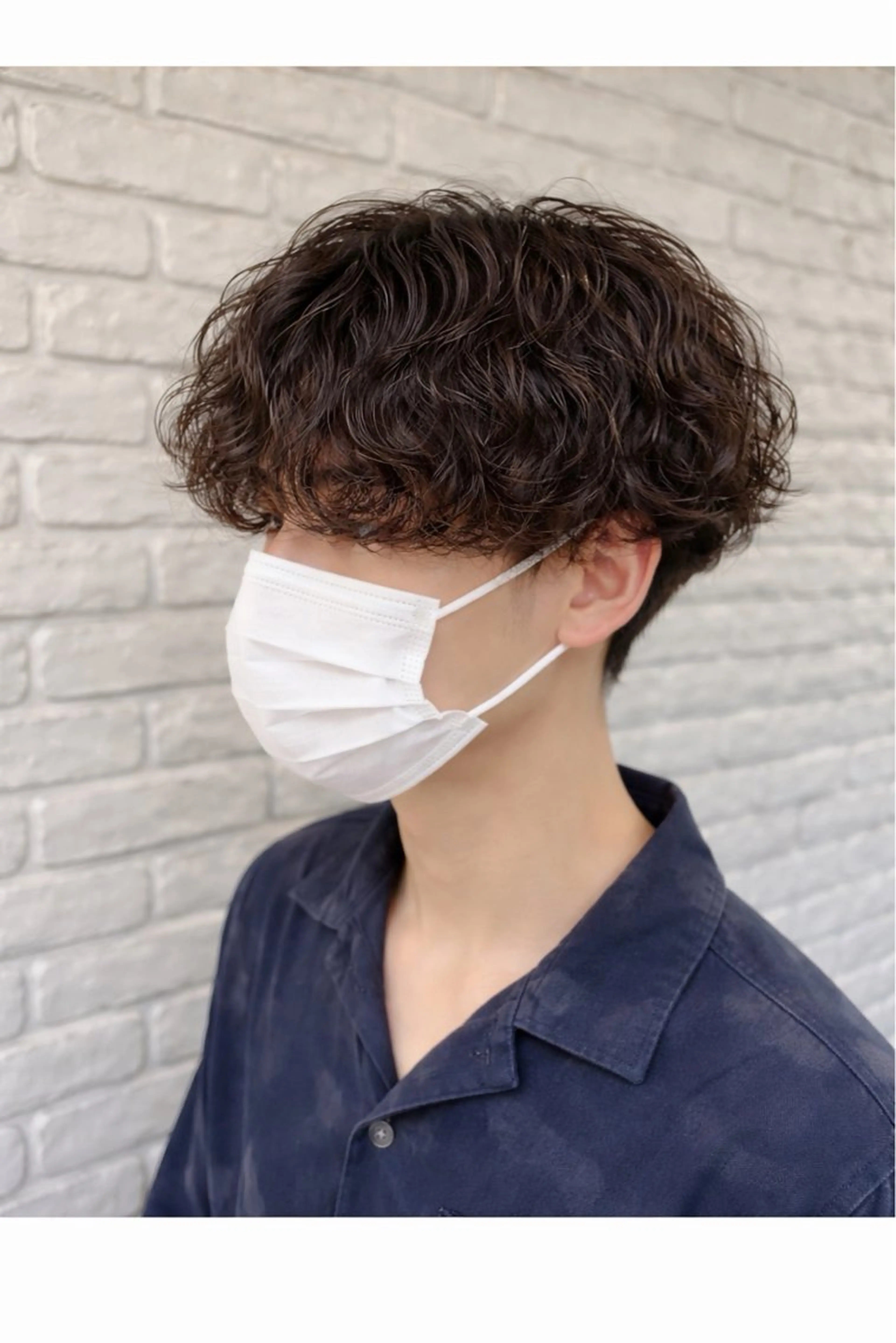パーマ メンズ ミモリ ユウタのヘアスタイル