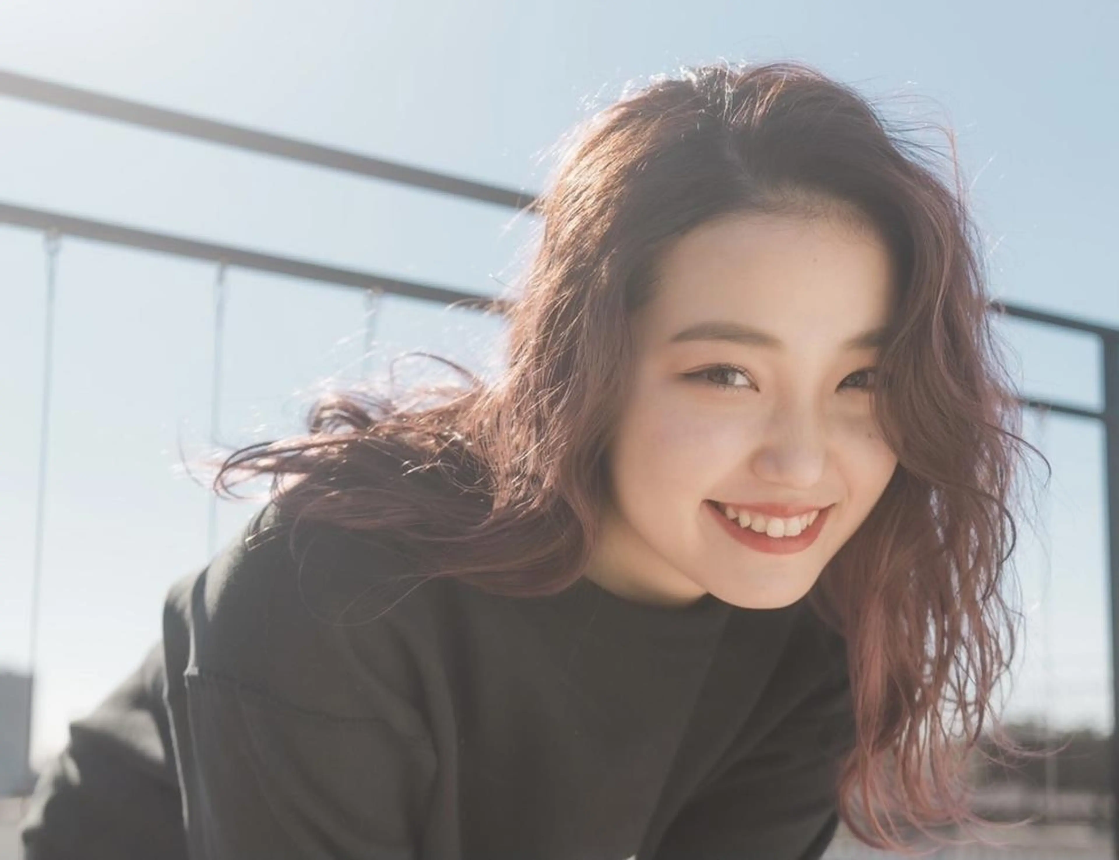 セミロング パーマ 髪質改善 ami byAbsoのヘアスタイル