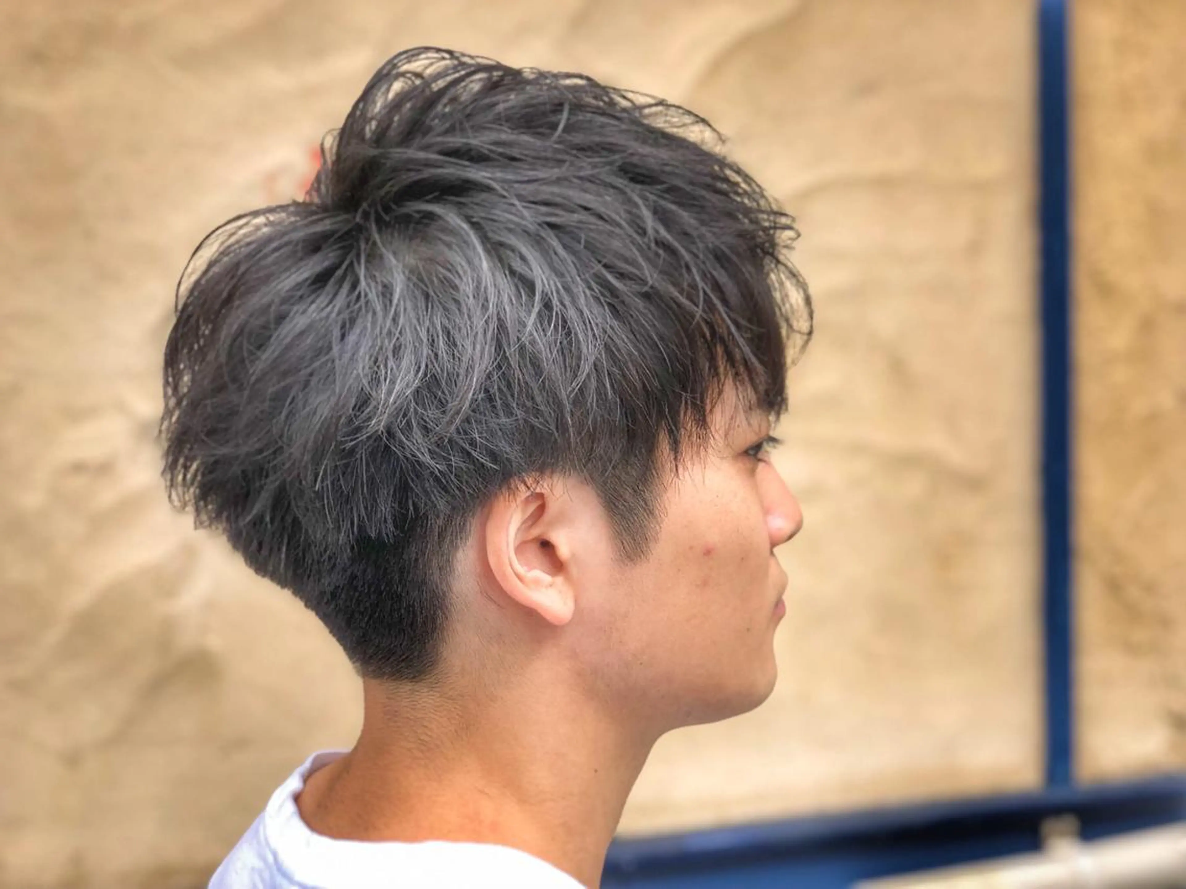 ショート メンズ 美髪矯正 Rioのヘアスタイル