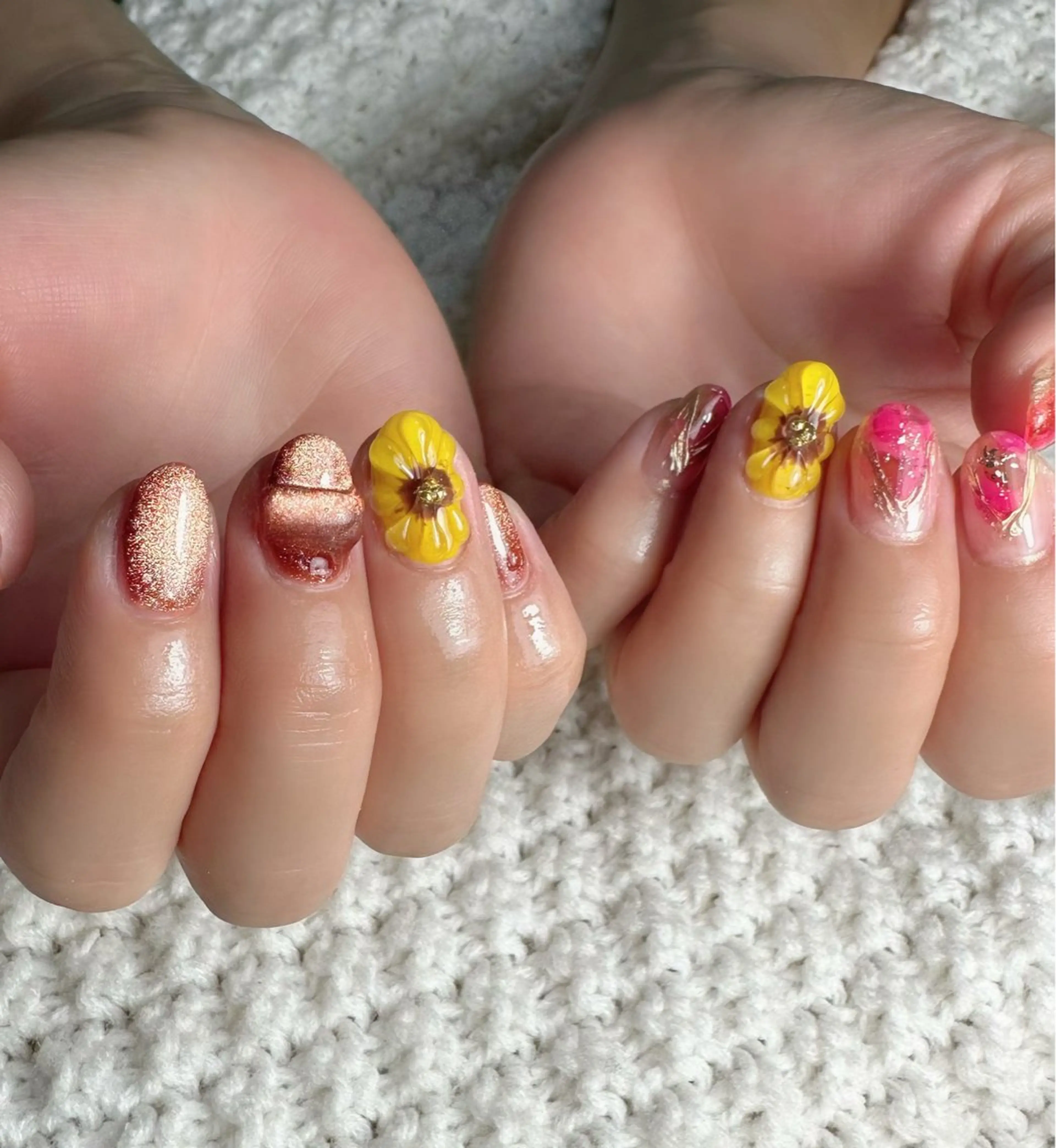 ネイル 新山 聖のネイルデザイン